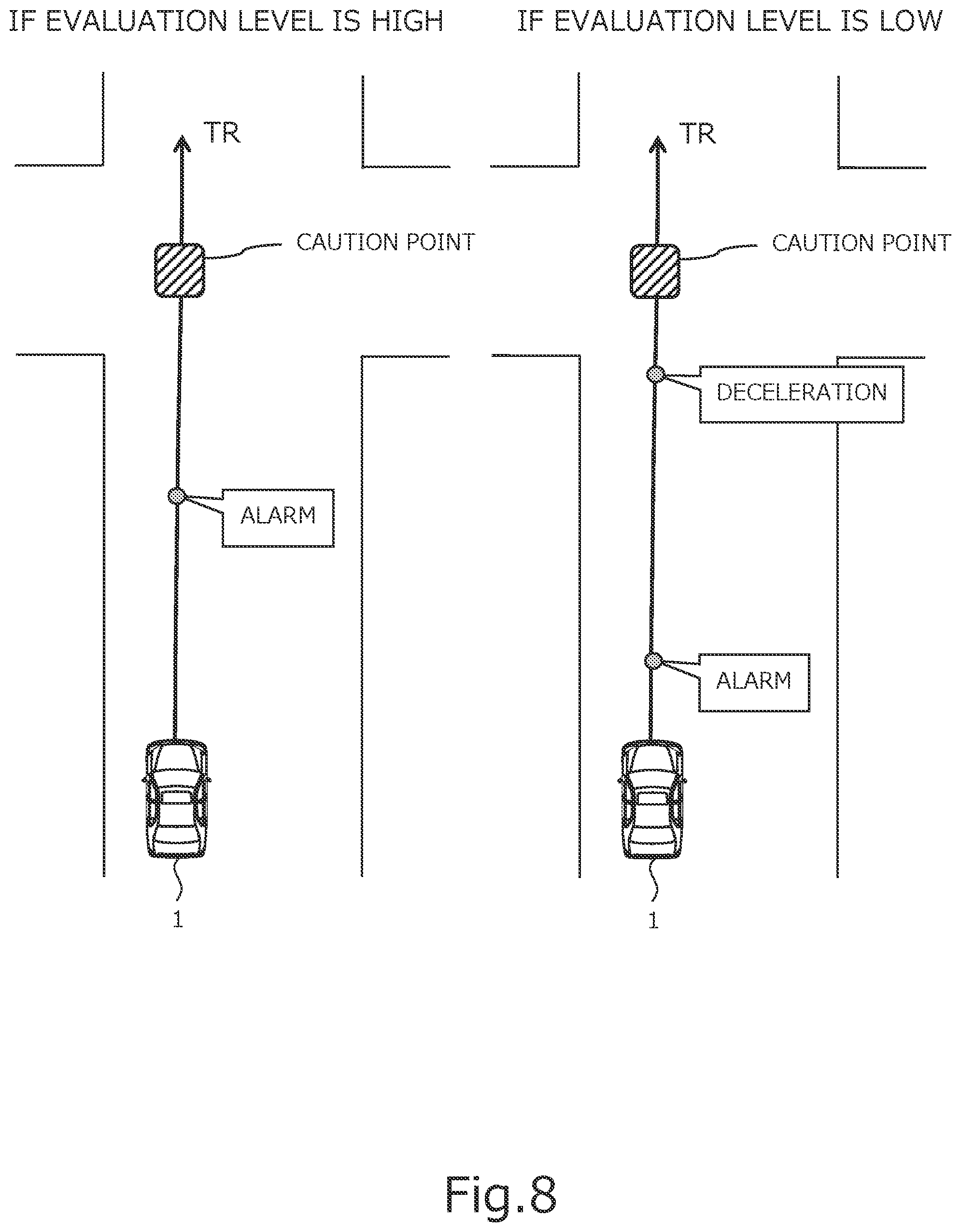 Patent US12304524 Figure 8 – Vehicle control system and method of controlling vehicle