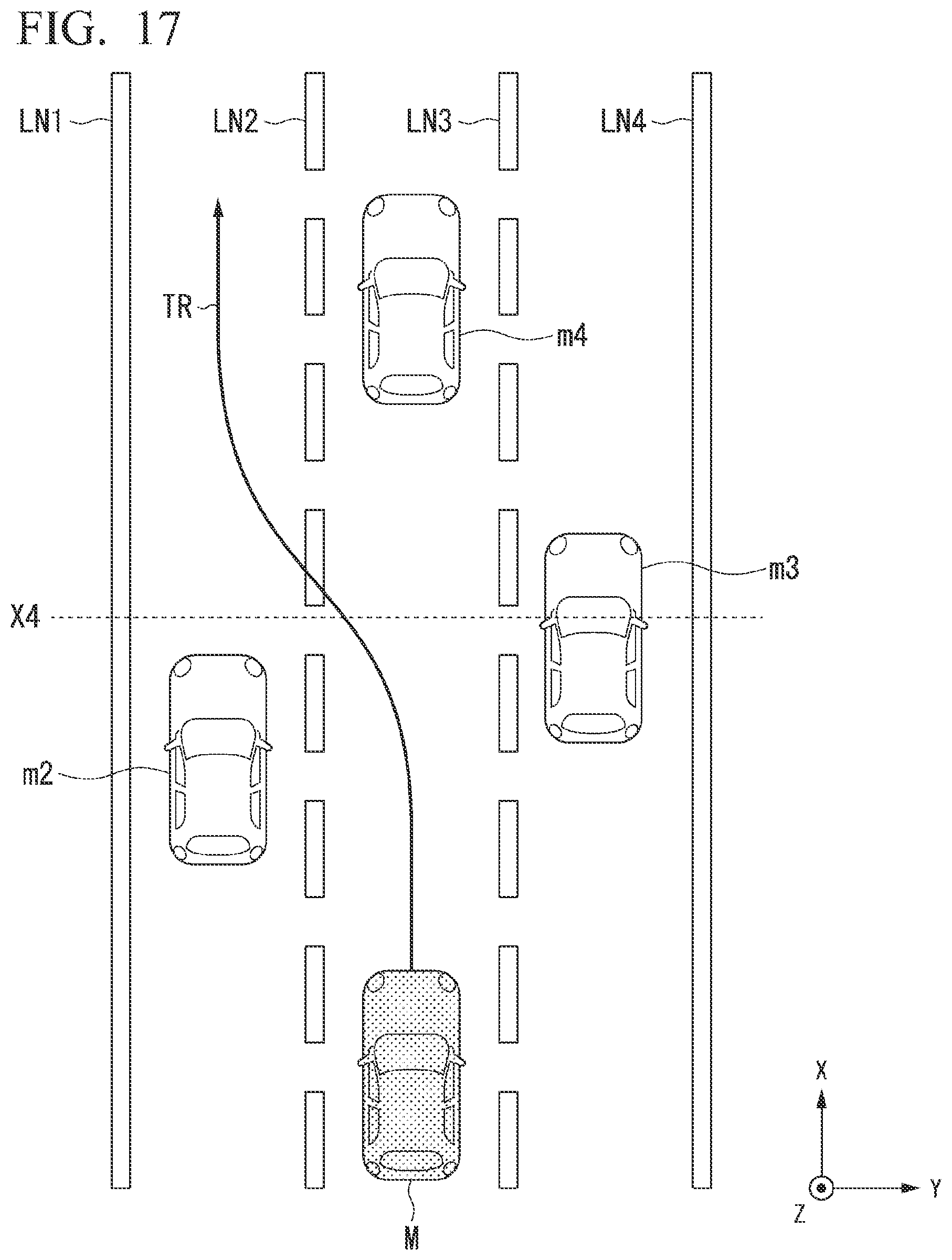 Patent US12304527 Figure 15 – Vehicle control device, vehicle control method, and storage medium