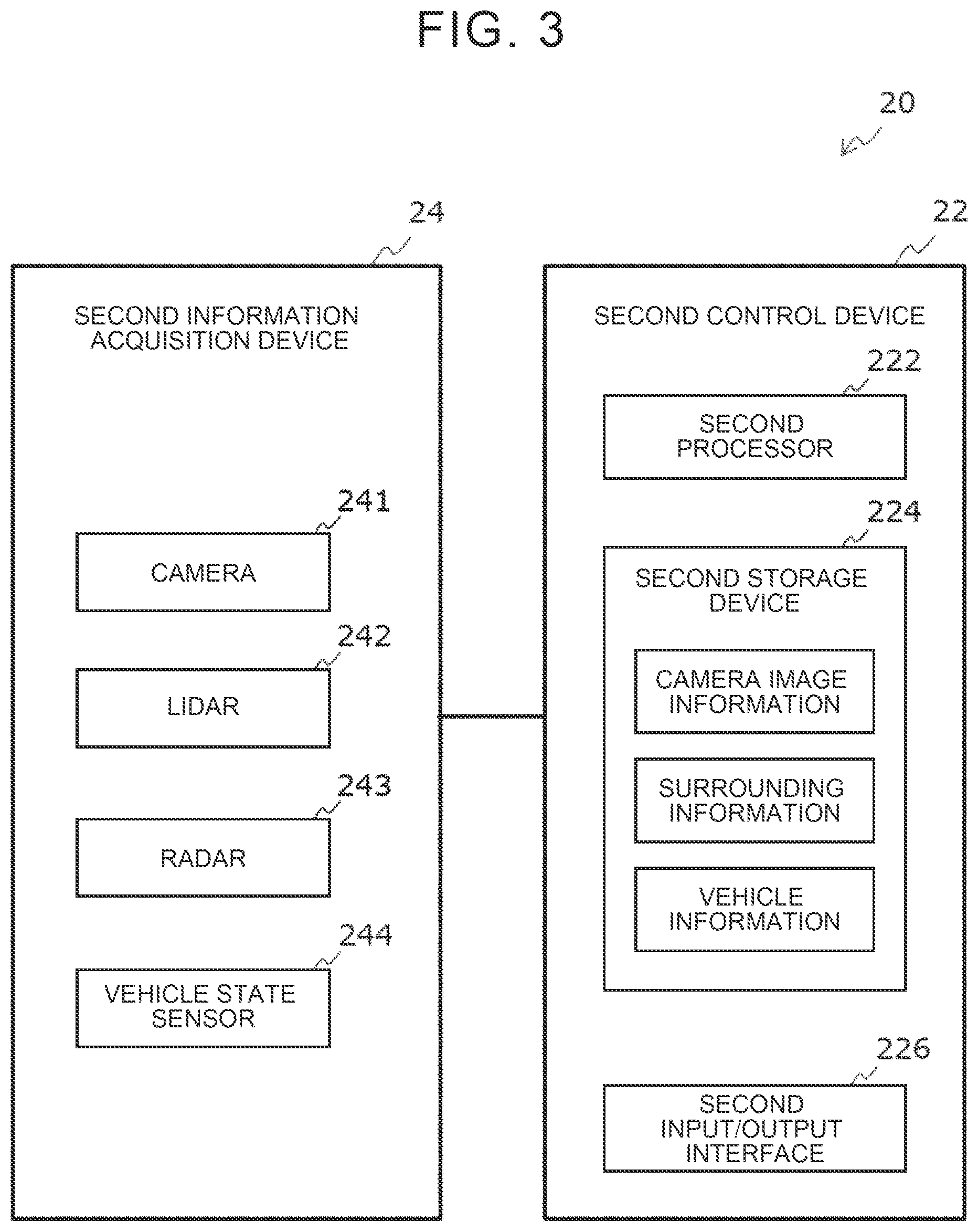 Patent US12304529 Figure 3 – Vehicle control system and vehicle travel control device