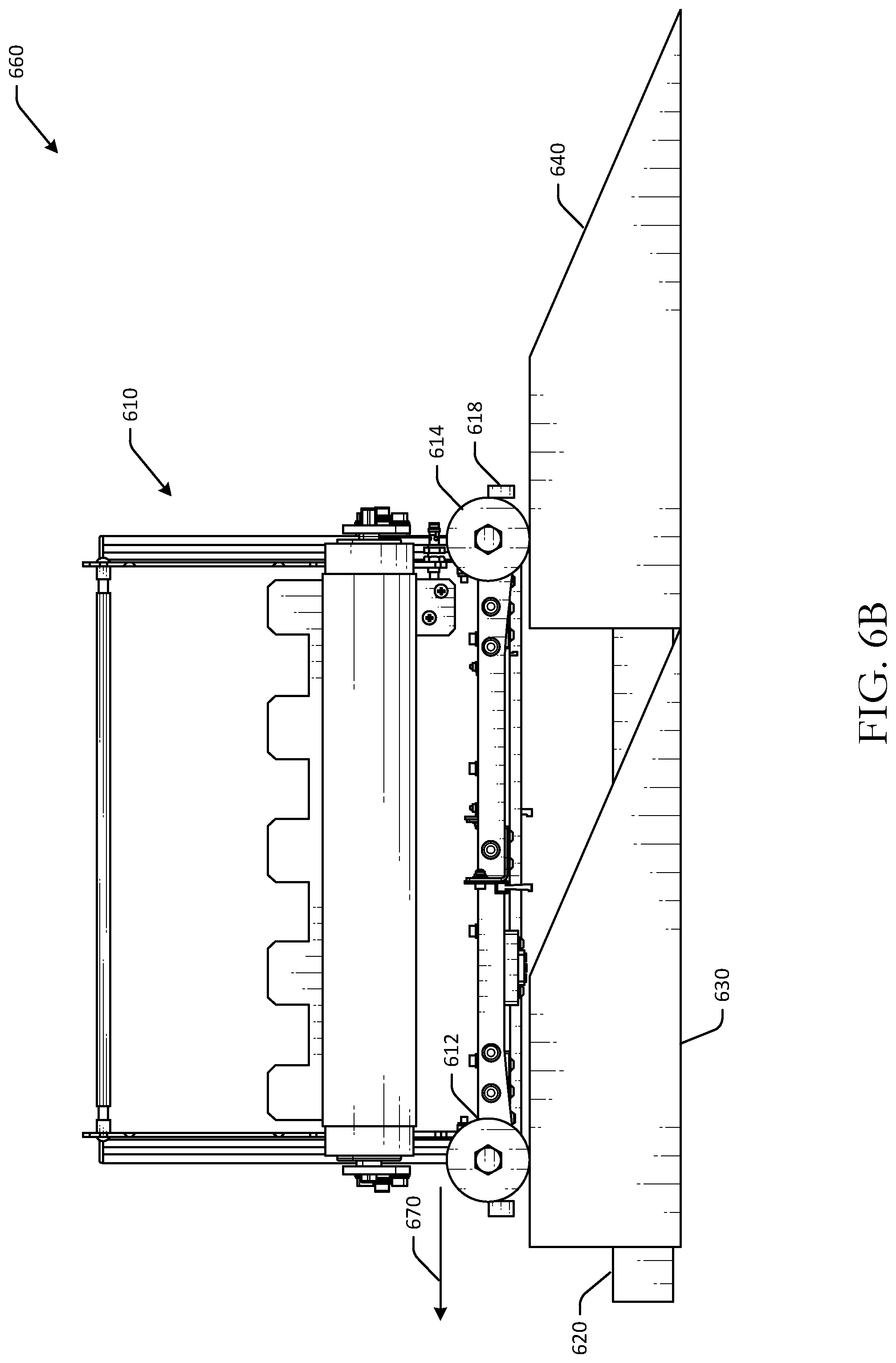 Patent US12304533 Figure 8 – Removal and replacement of container shuttles from rail tracks