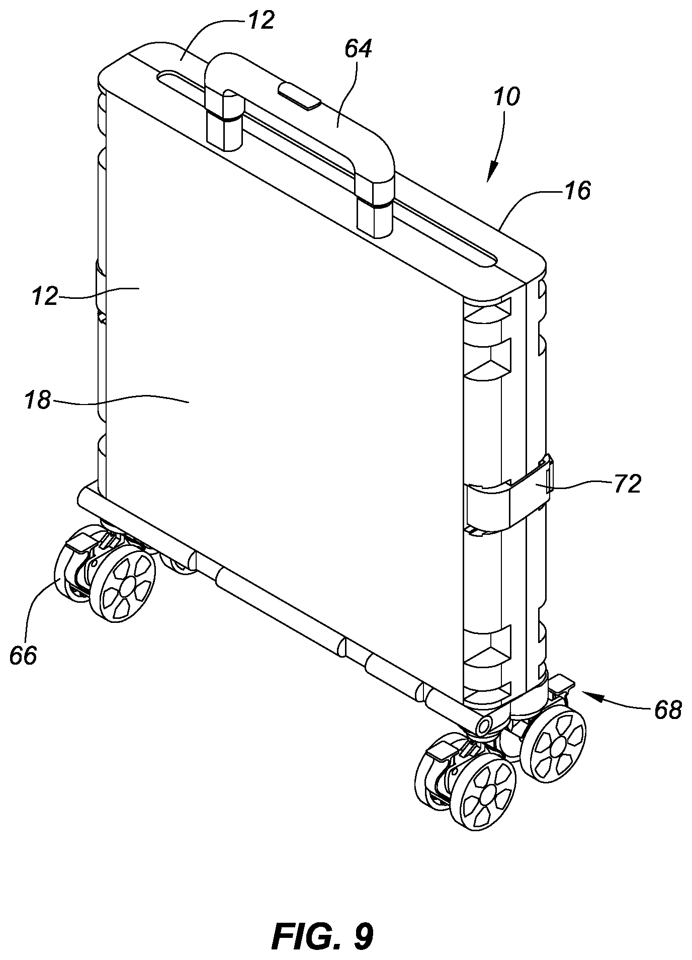 Patent US12304546 Figure 9 – Collapsible carts