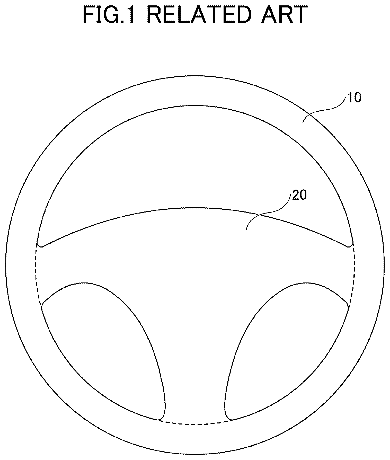 Patent US12304549 — Sensor device and steering wheel — Figure 1