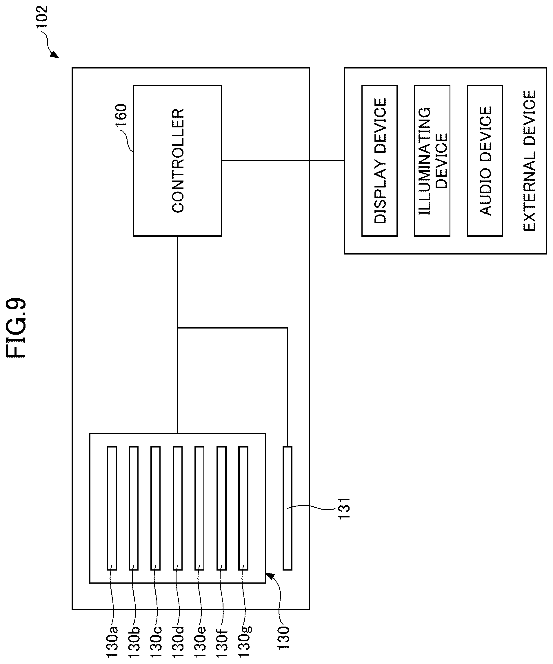 Patent US12304549 Figure 8 – Sensor device and steering wheel