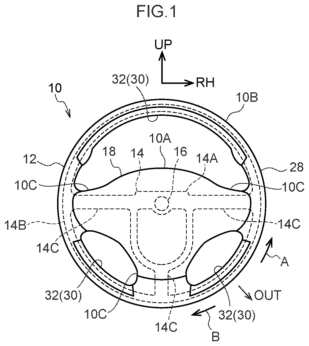 Patent US12304550 — Decorative body — Figure 1