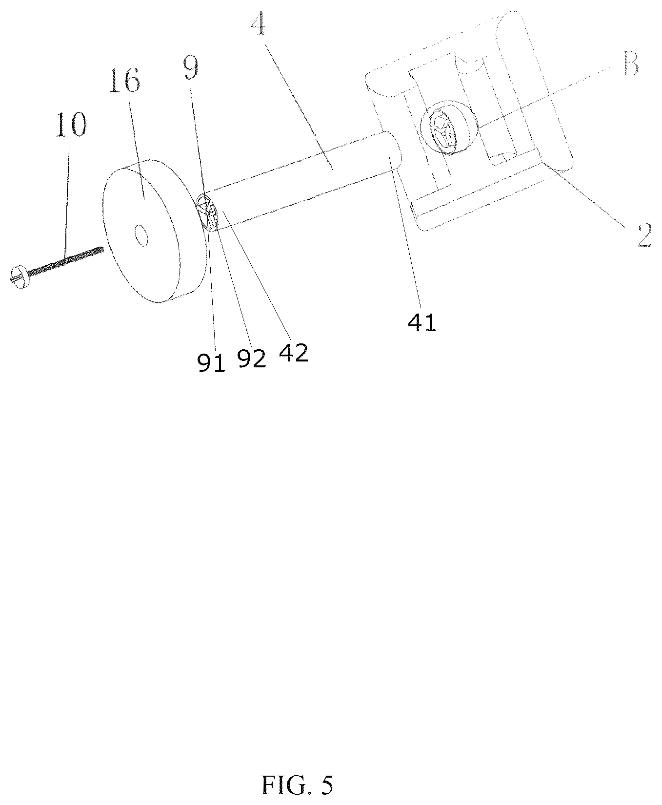 Patent US12304553 Figure 5 – Children's ride-on vehicle with quick-release steering wheel