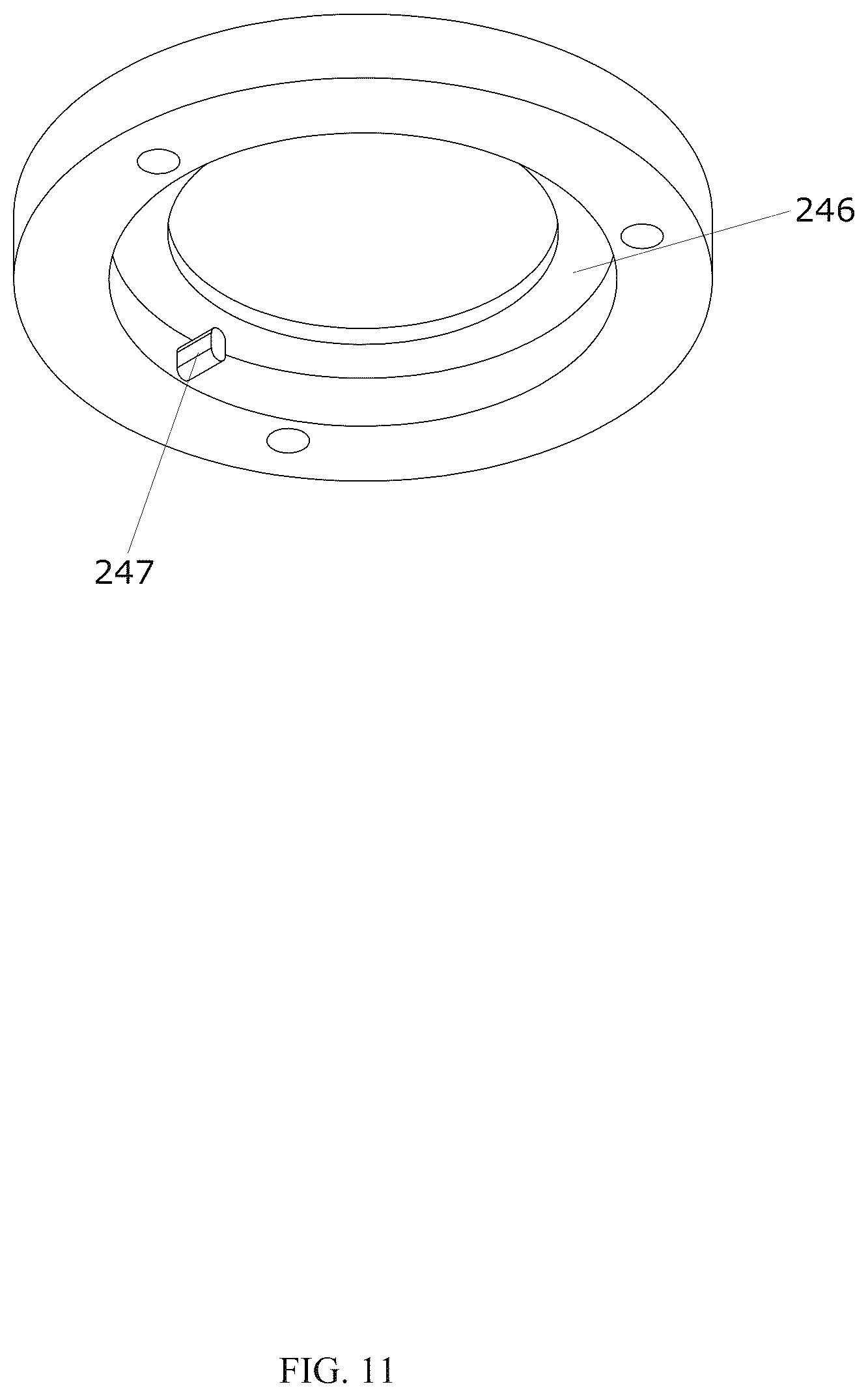 Patent US12304553 Figure 11 – Children's ride-on vehicle with quick-release steering wheel