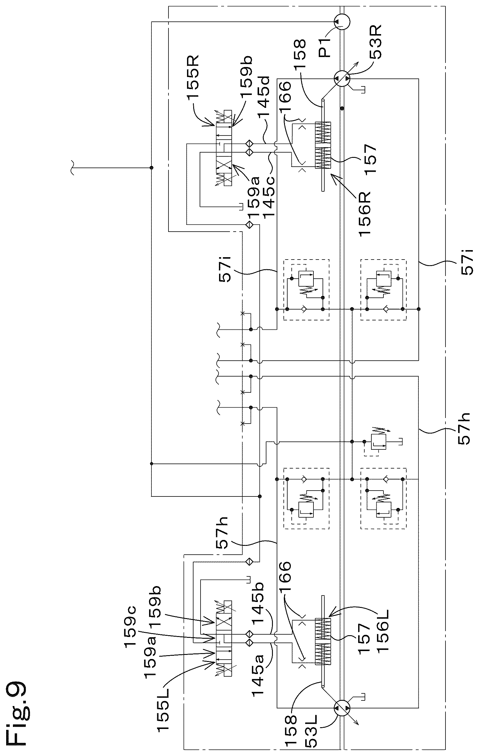 Patent US12304555 Figure 10 – Working machine