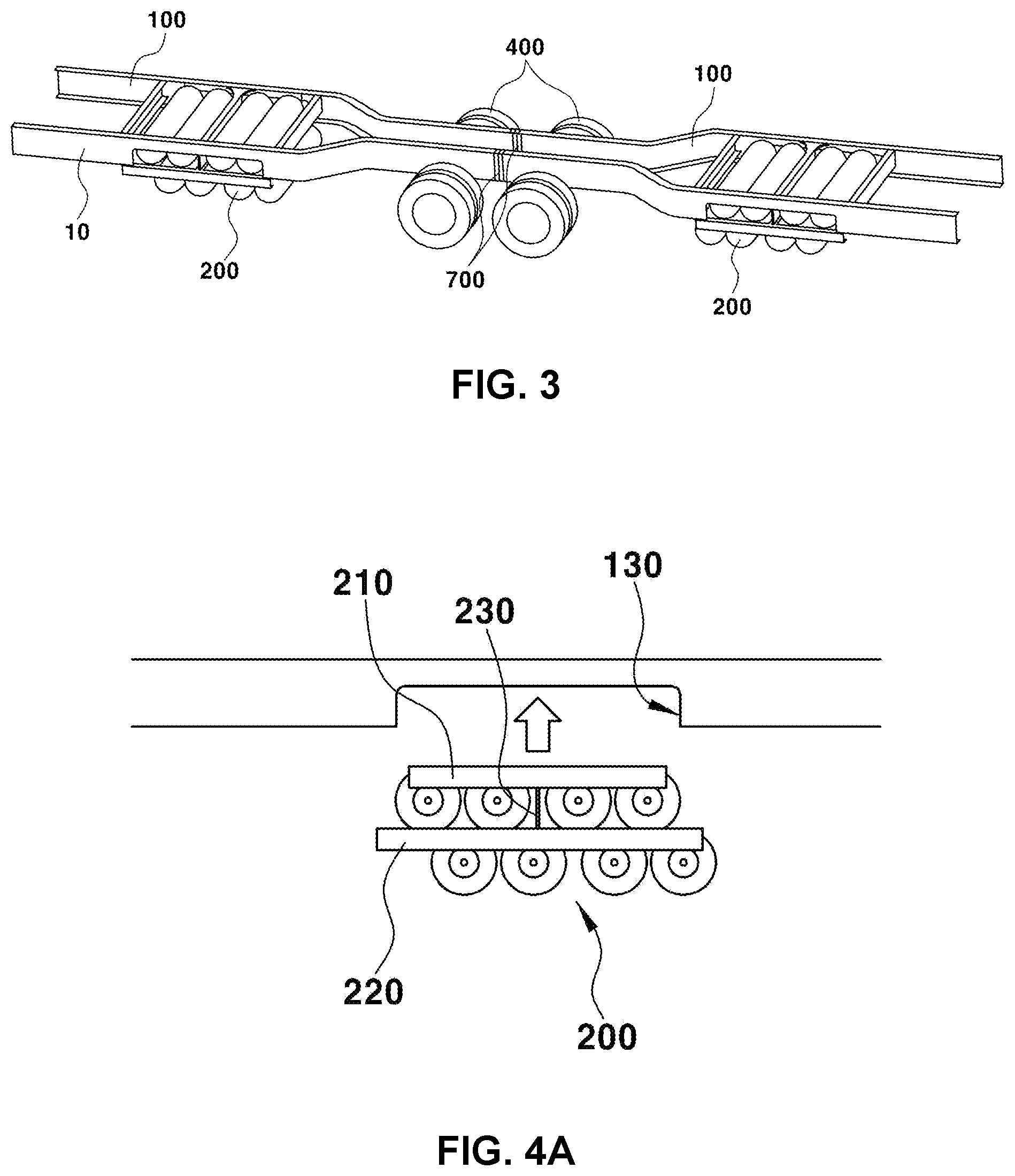 Patent US12304561 Figure 2 – Structure for mounting hydrogen storage tanks for vehicle