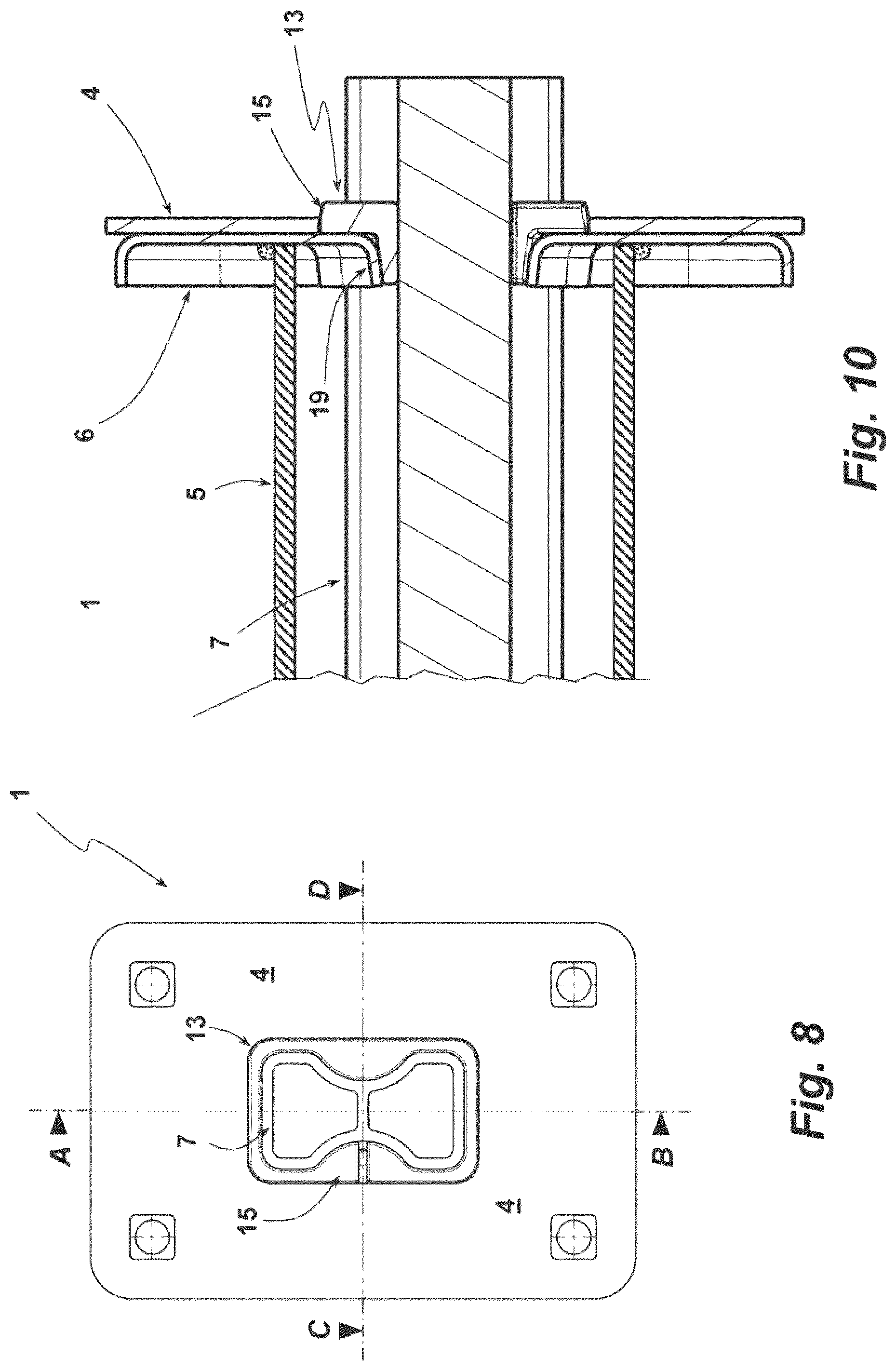 Patent US12304562 Figure 4 – Hollow chamber support assembly for a vehicle