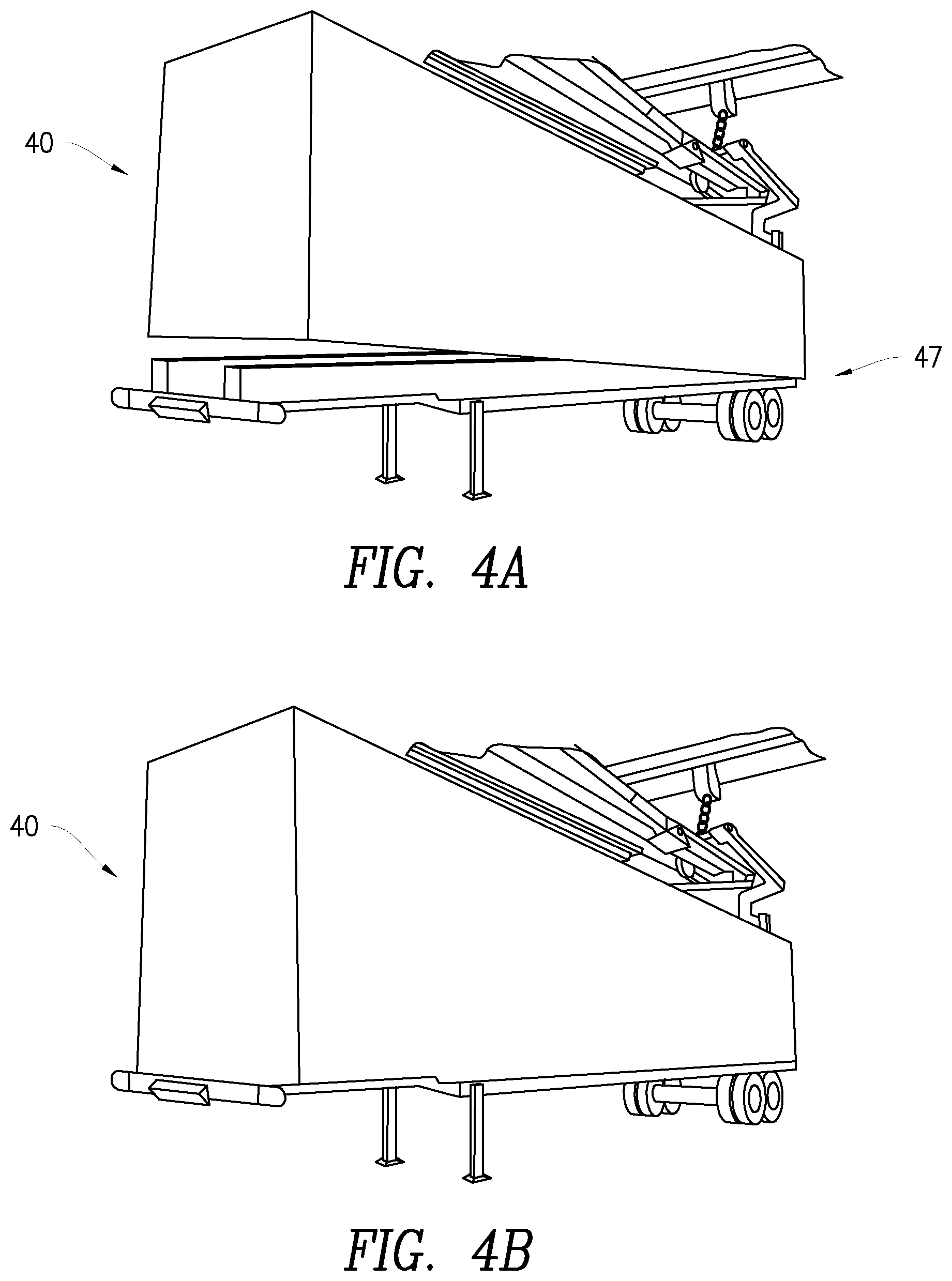 Patent US12304564 Figure 4 – Bolt-on front bolster for intermodal chassis