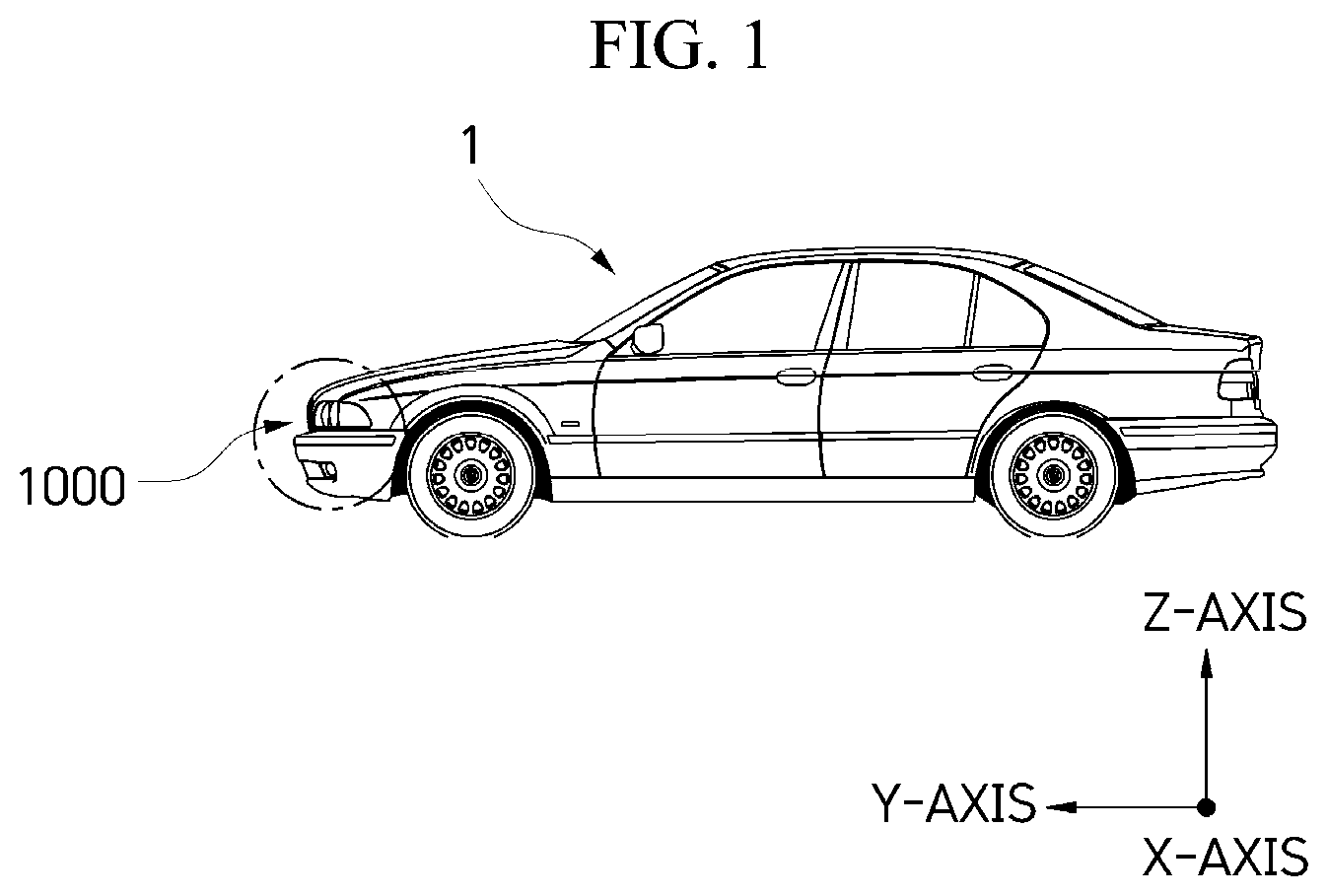 Patent US12304571 Figure 1 – Active air flap for vehicles