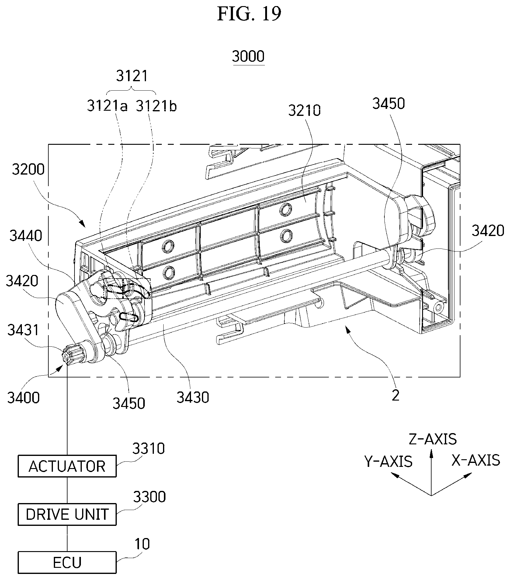Patent US12304571 Figure 19 – Active air flap for vehicles