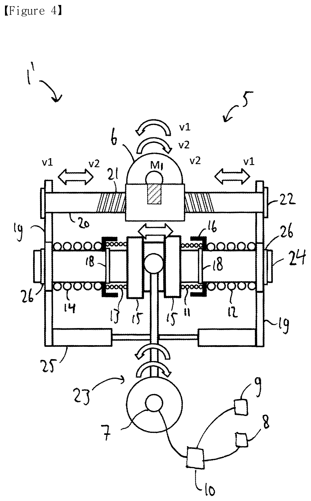 Patent US12304575 Figure 4 – Steering system having a steering-feel unit