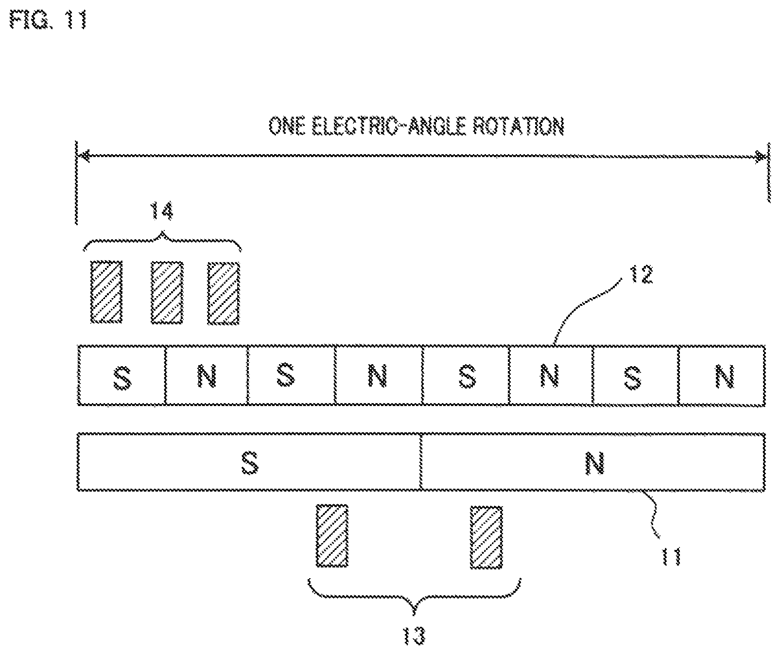 Patent US12304576 Figure 12 – Angle detector, AC-rotating-machine controller, and electric power steering apparatus