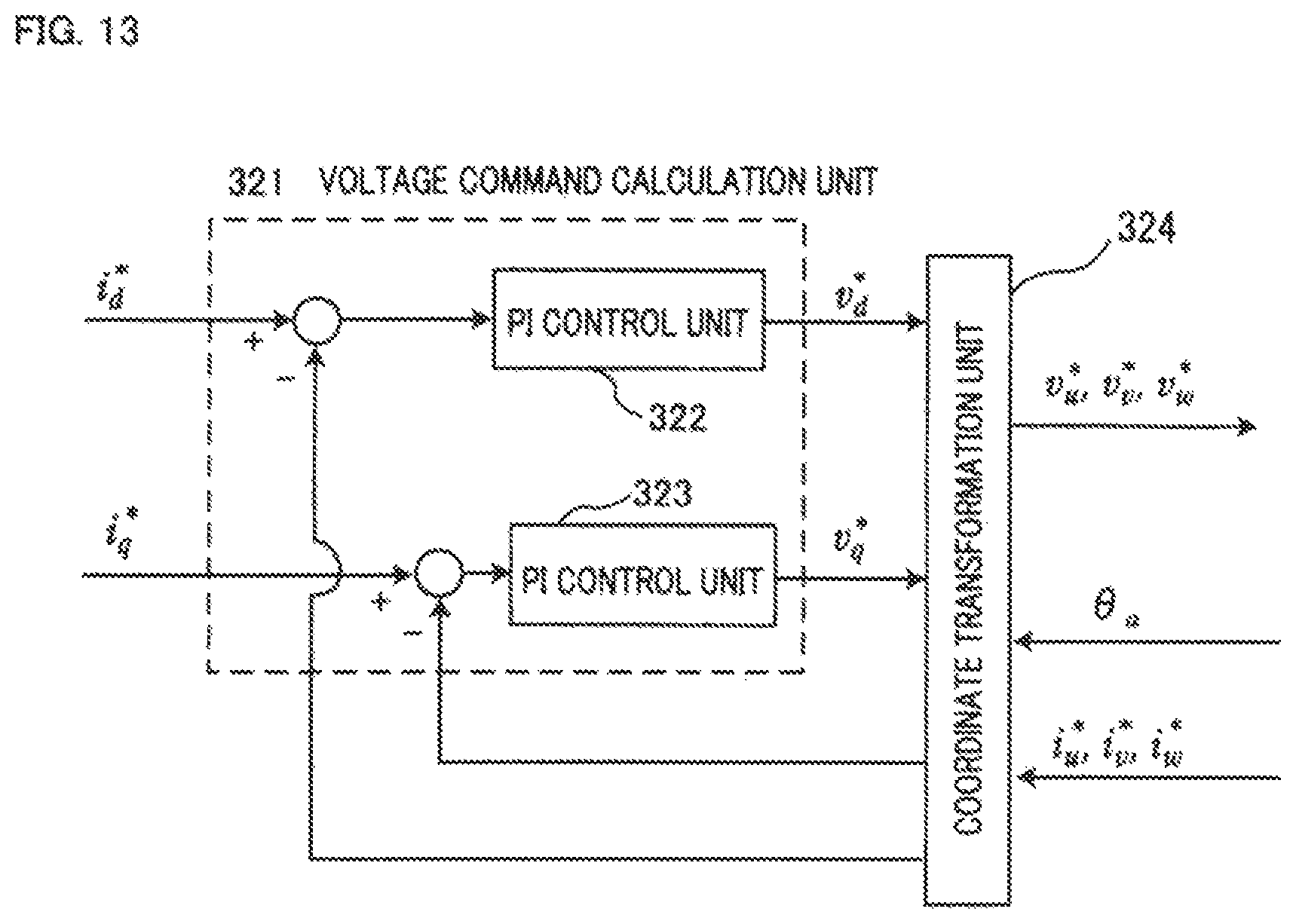 Patent US12304576 Figure 14 – Angle detector, AC-rotating-machine controller, and electric power steering apparatus
