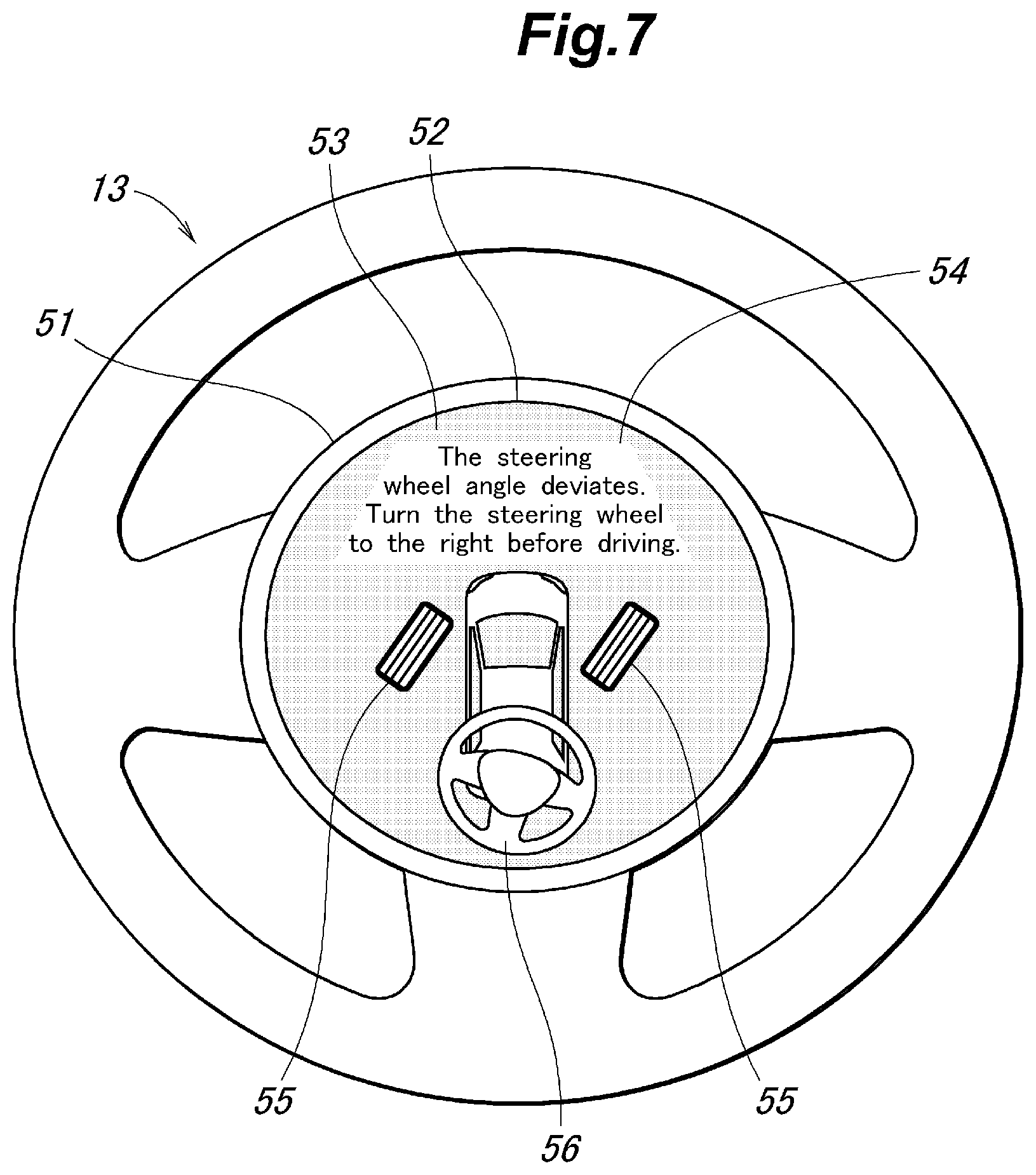 Patent US12304580 Figure 7 – Vehicle system
