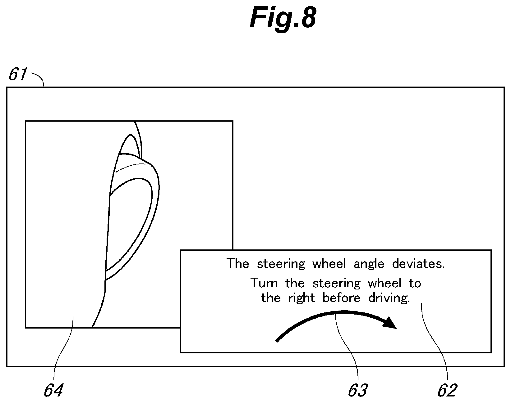 Patent US12304580 Figure 8 – Vehicle system