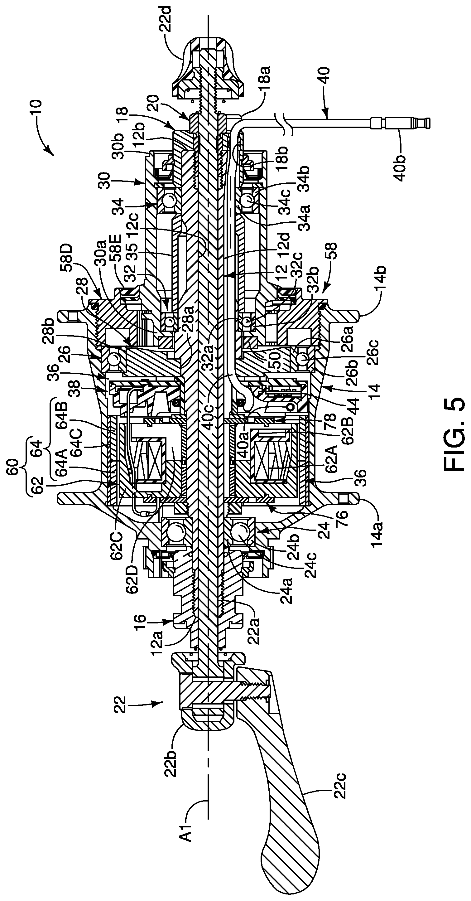 Patent US12304583 Figure 4 – Electrical assembly for human-powered vehicle