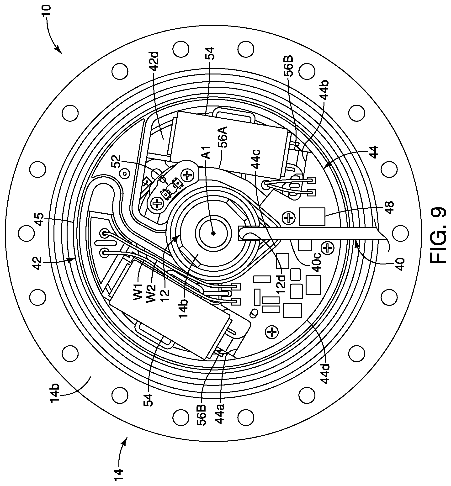 Patent US12304583 Figure 8 – Electrical assembly for human-powered vehicle