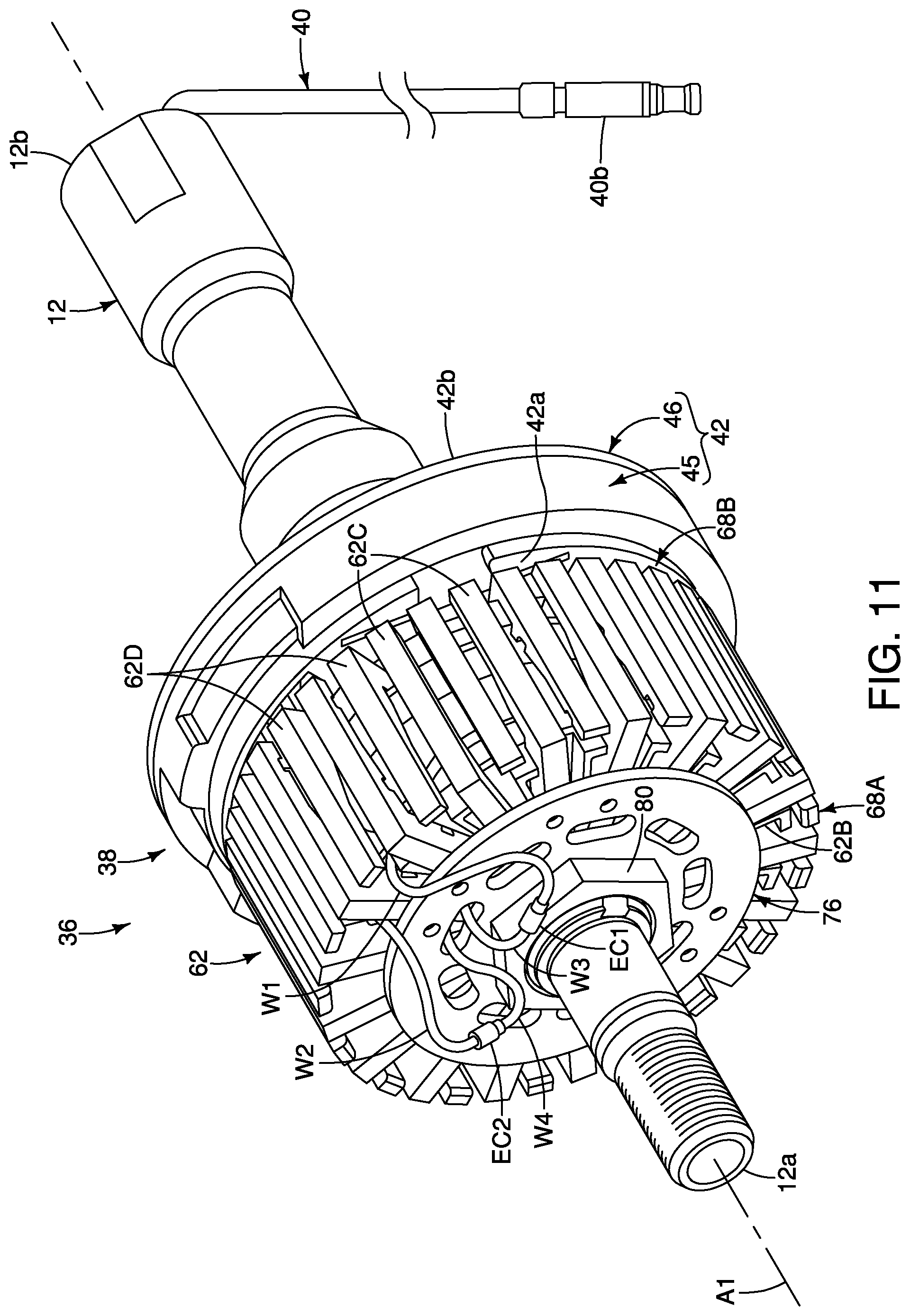 Patent US12304583 Figure 10 – Electrical assembly for human-powered vehicle