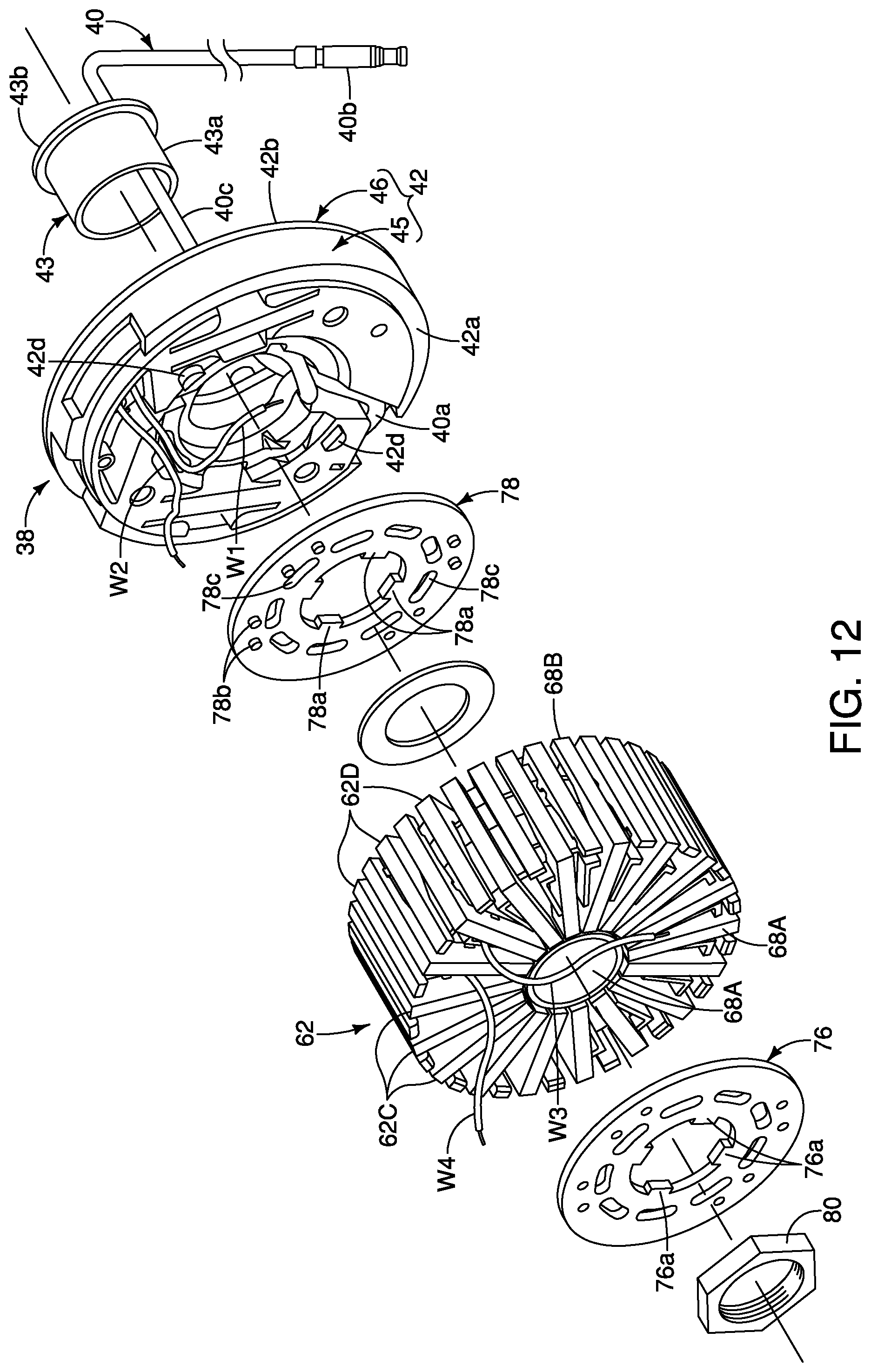 Patent US12304583 Figure 11 – Electrical assembly for human-powered vehicle