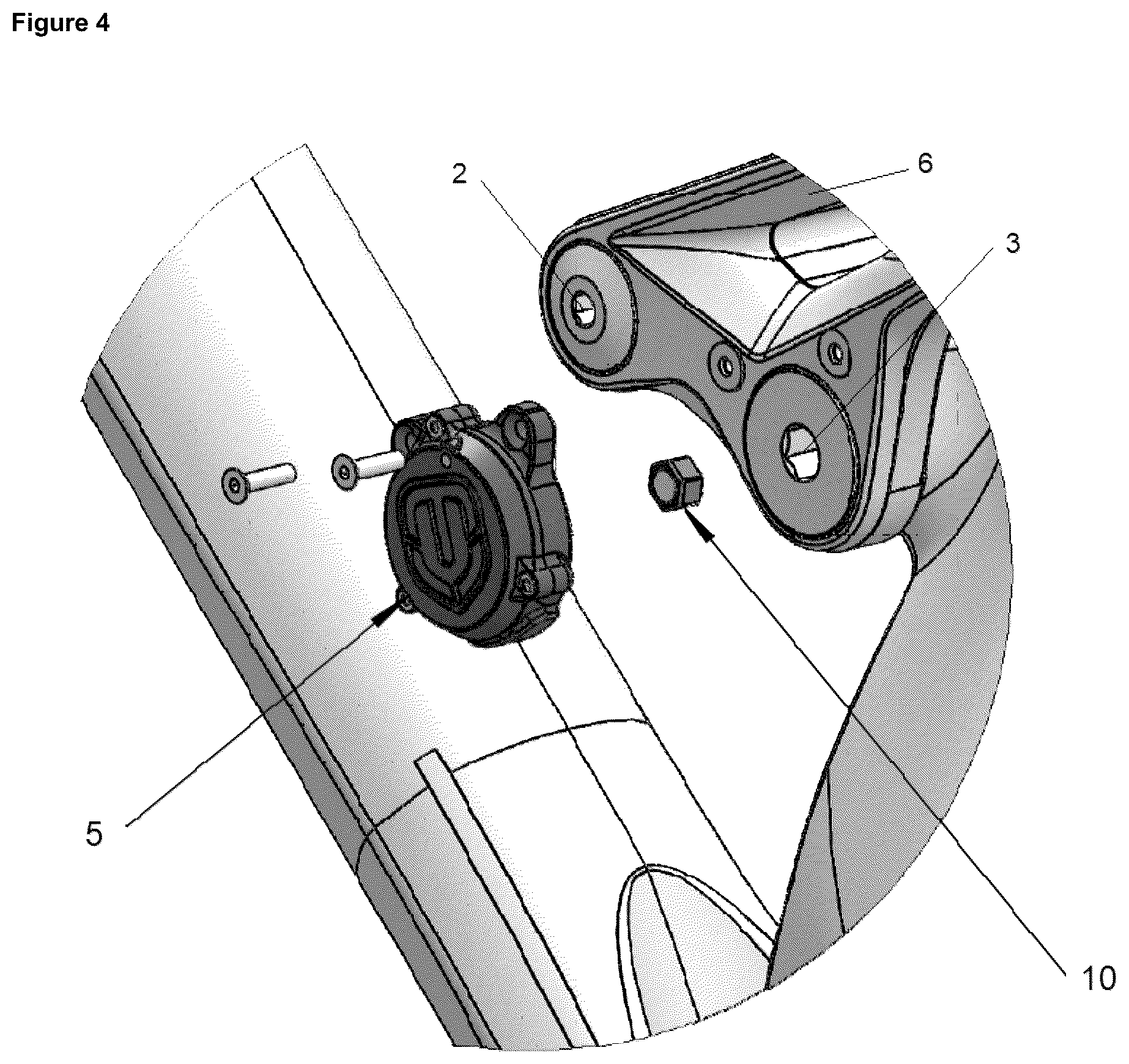 Patent US12304584 Figure 4 – Rear suspension device, system and method for a bicycle