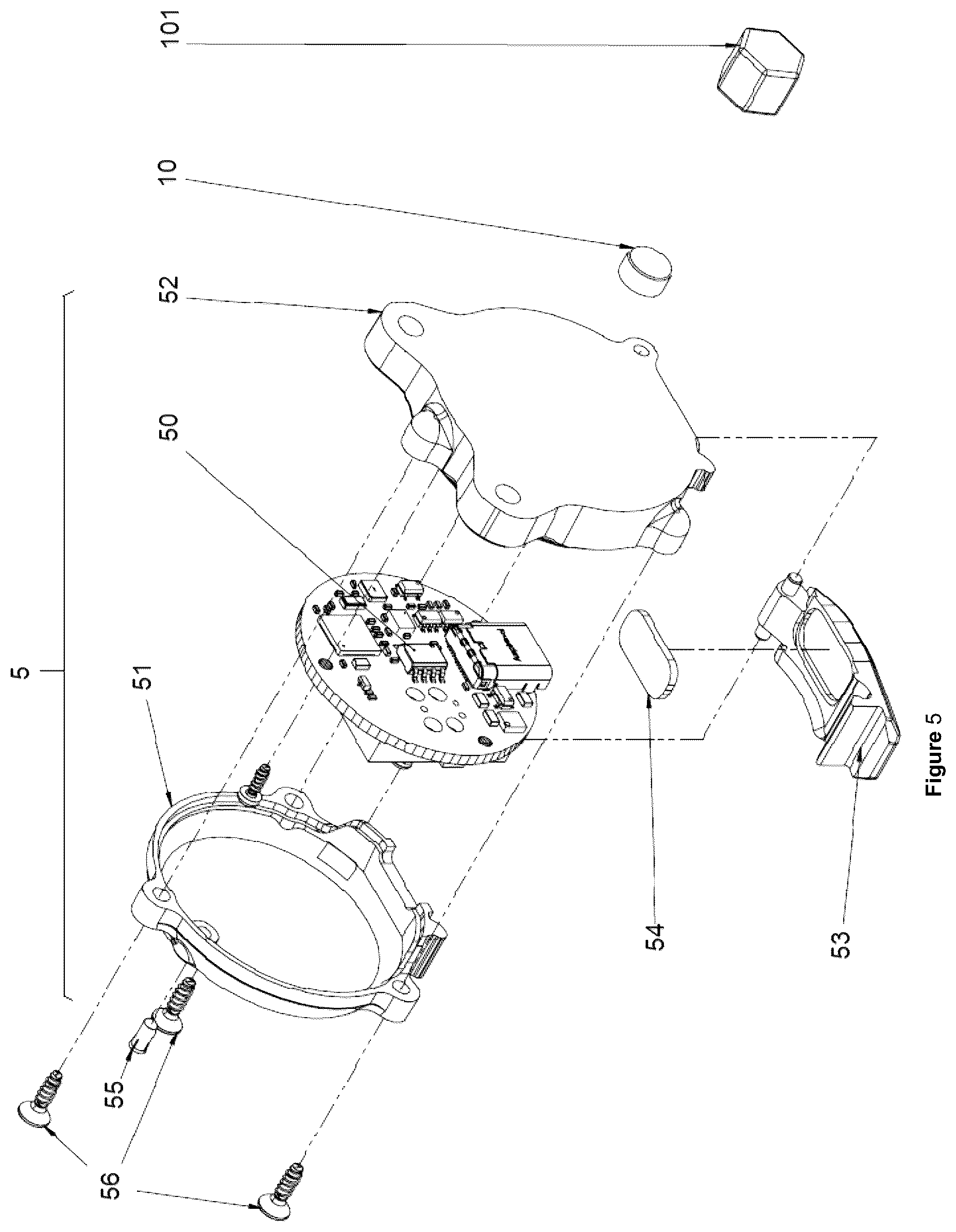 Patent US12304584 Figure 5 – Rear suspension device, system and method for a bicycle