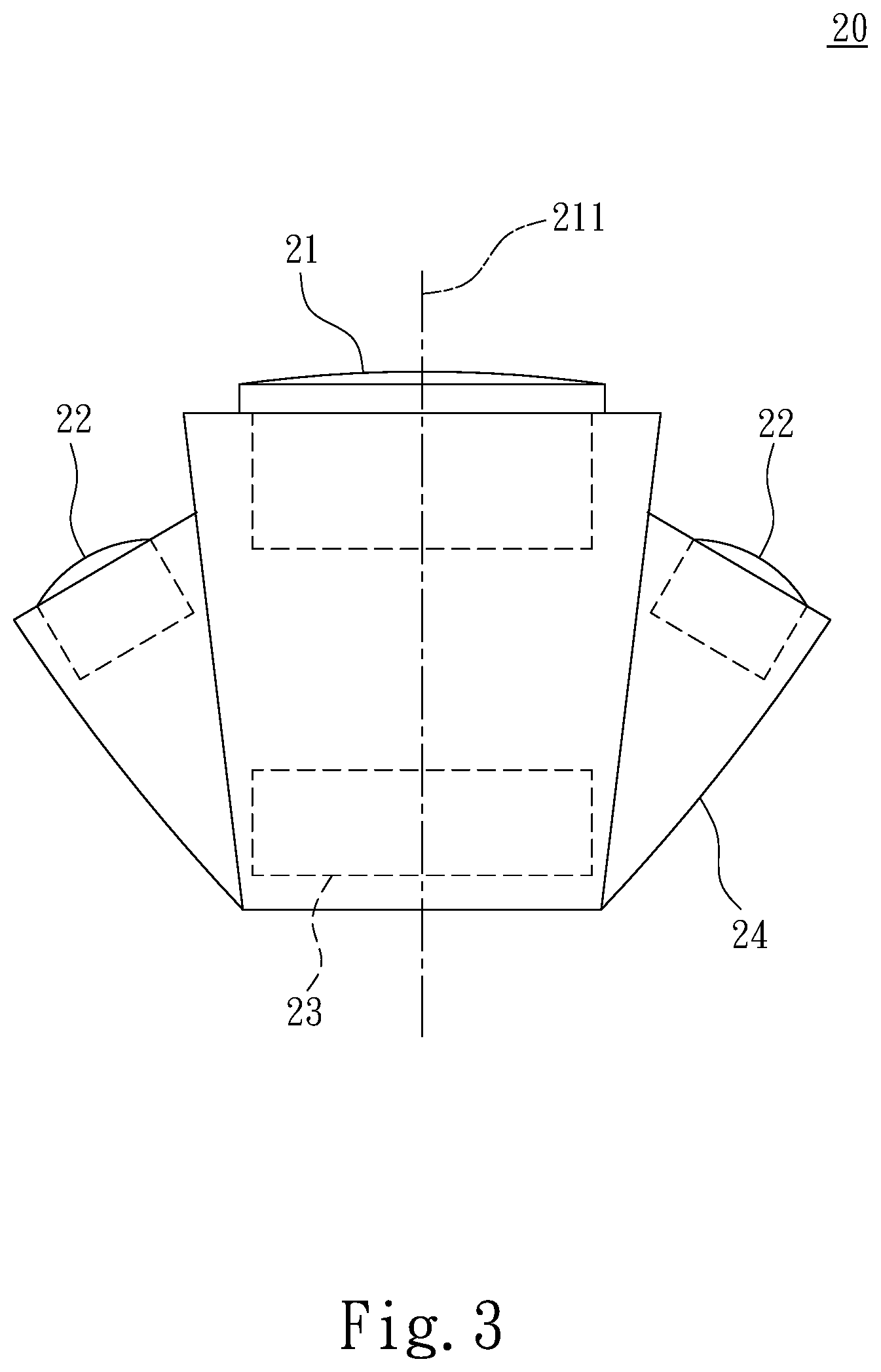 Patent US12304586 Figure 2 – Bicycle headlight system