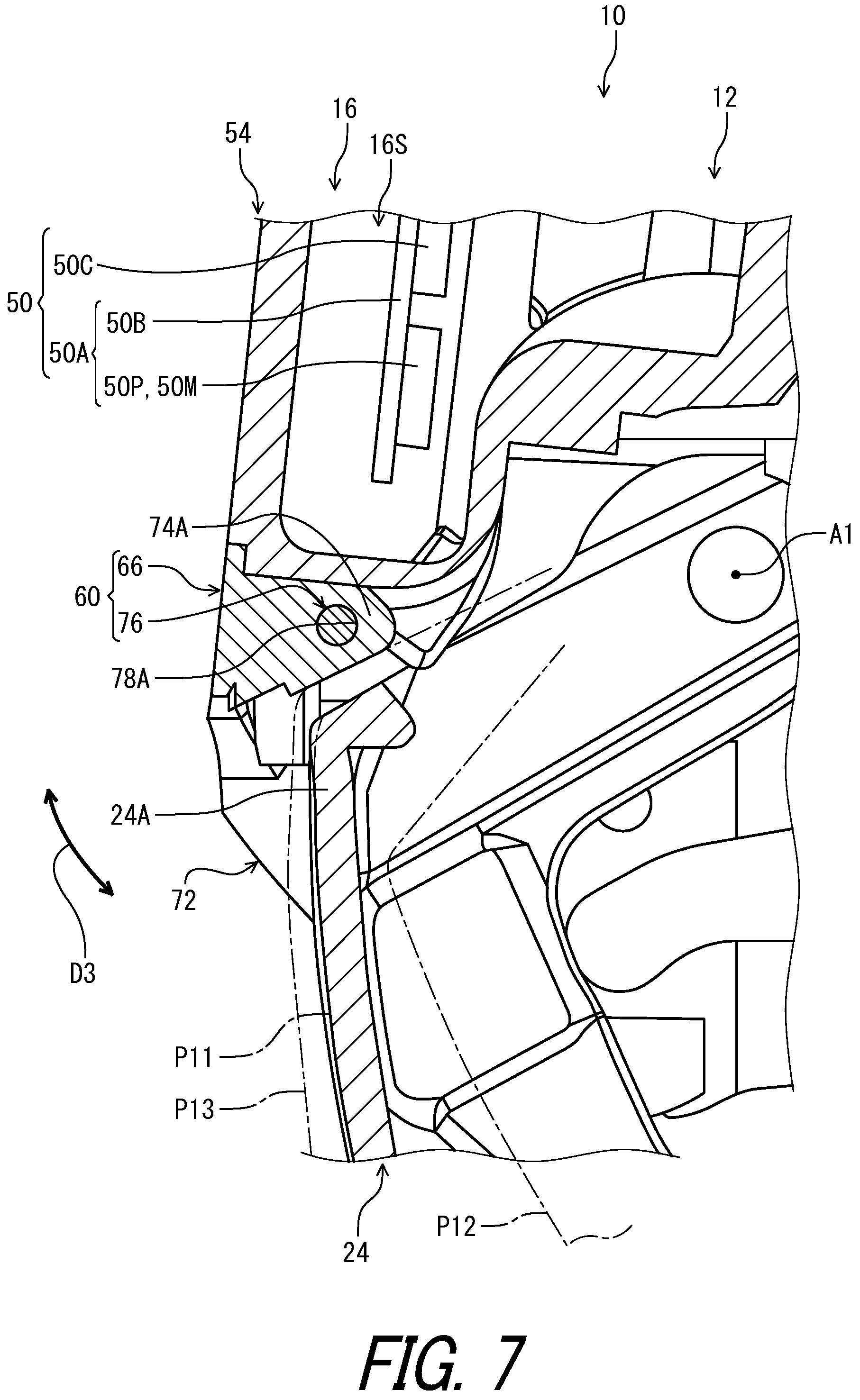 Patent US12304589 Figure 7 – Operating device for human-powered vehicle