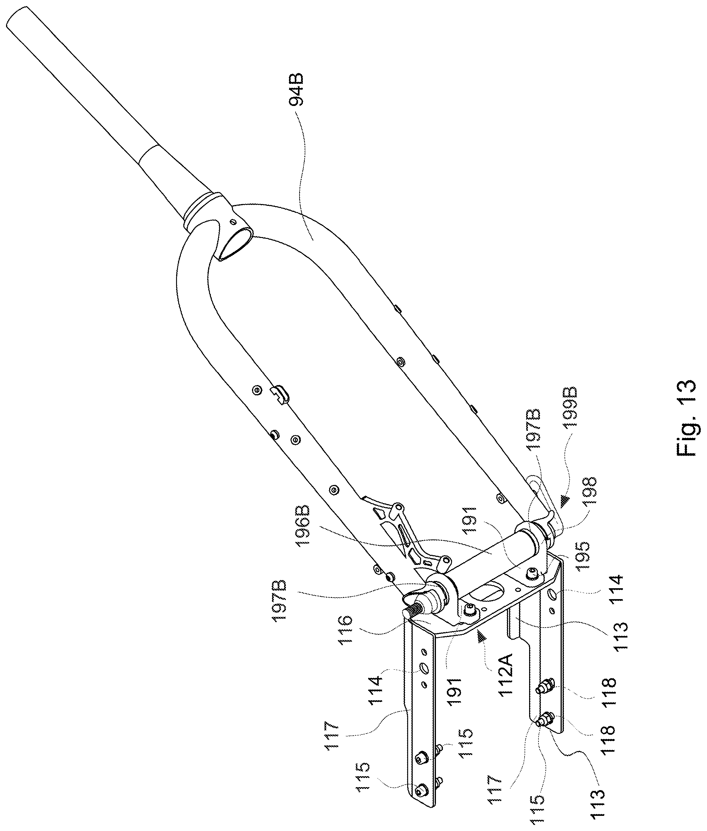 Patent US12304590 Figure 10 – Vehicle towing hitch