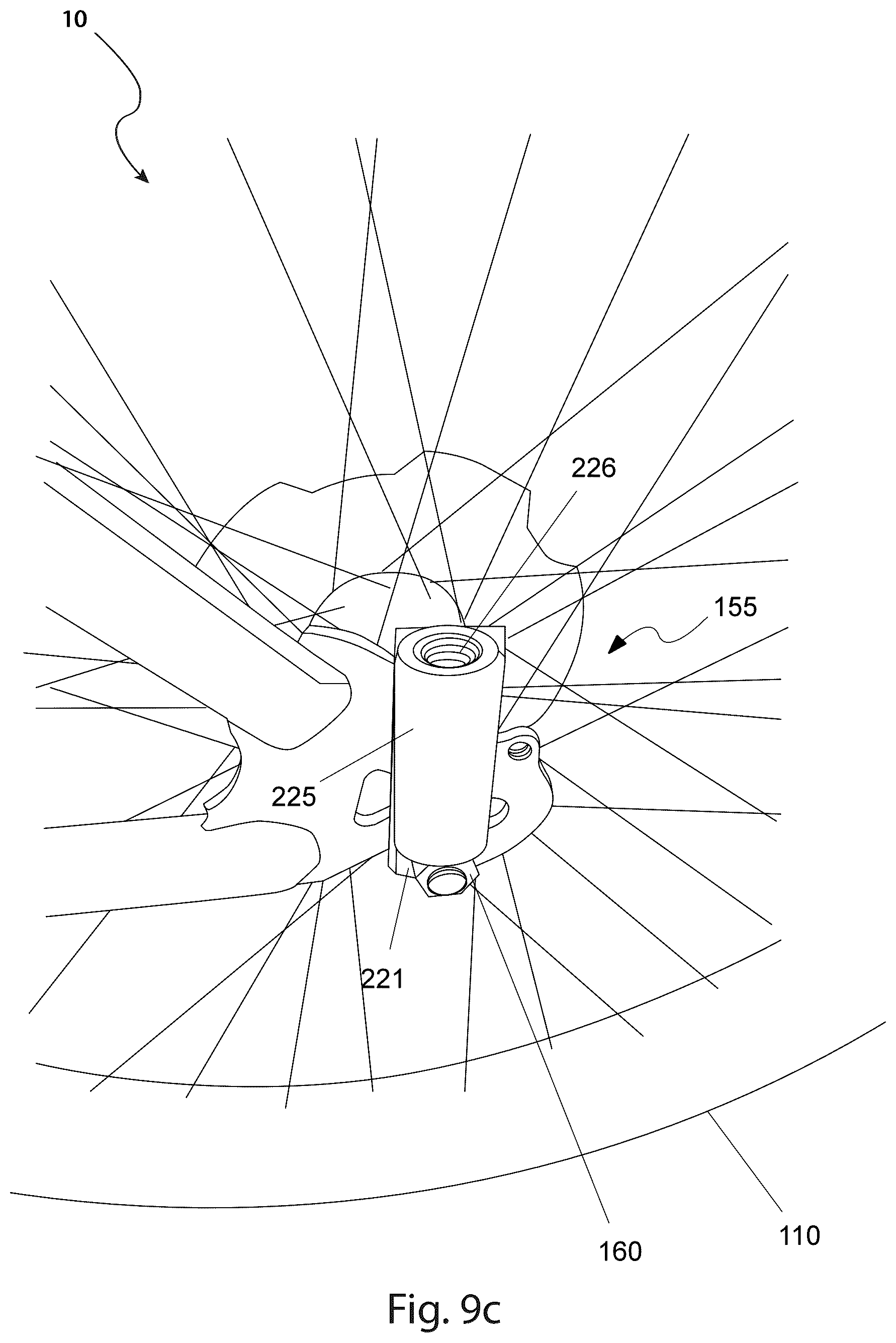 Patent US12304591 Figure 8 – Bicycle attachment