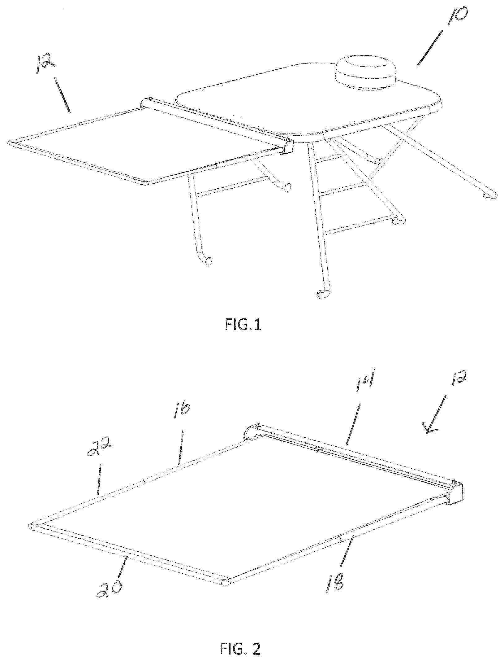 Patent US12304594 Figure 1 – Manually operated retractable shade system