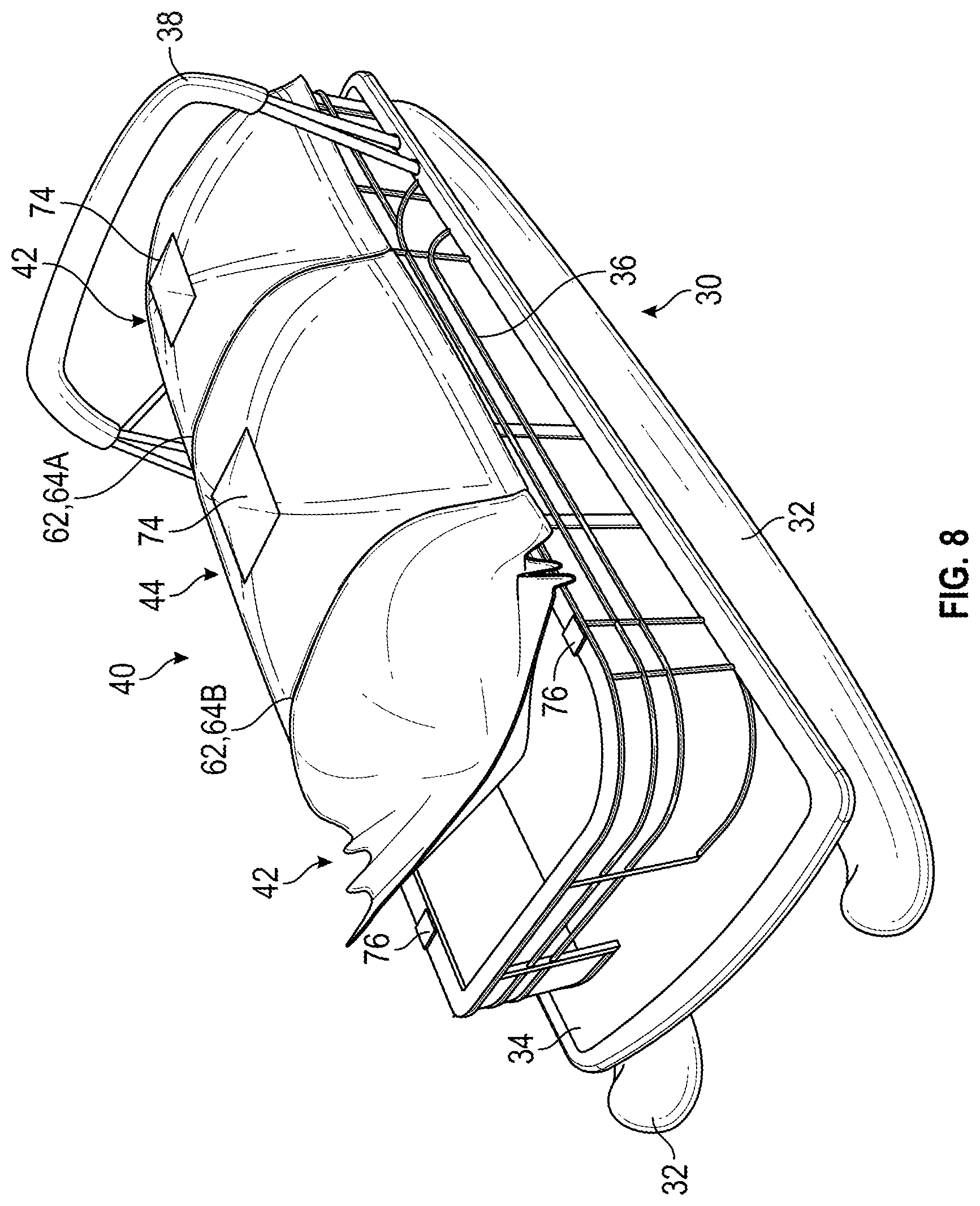 Patent US12304595 Figure 6 – Watercraft cover