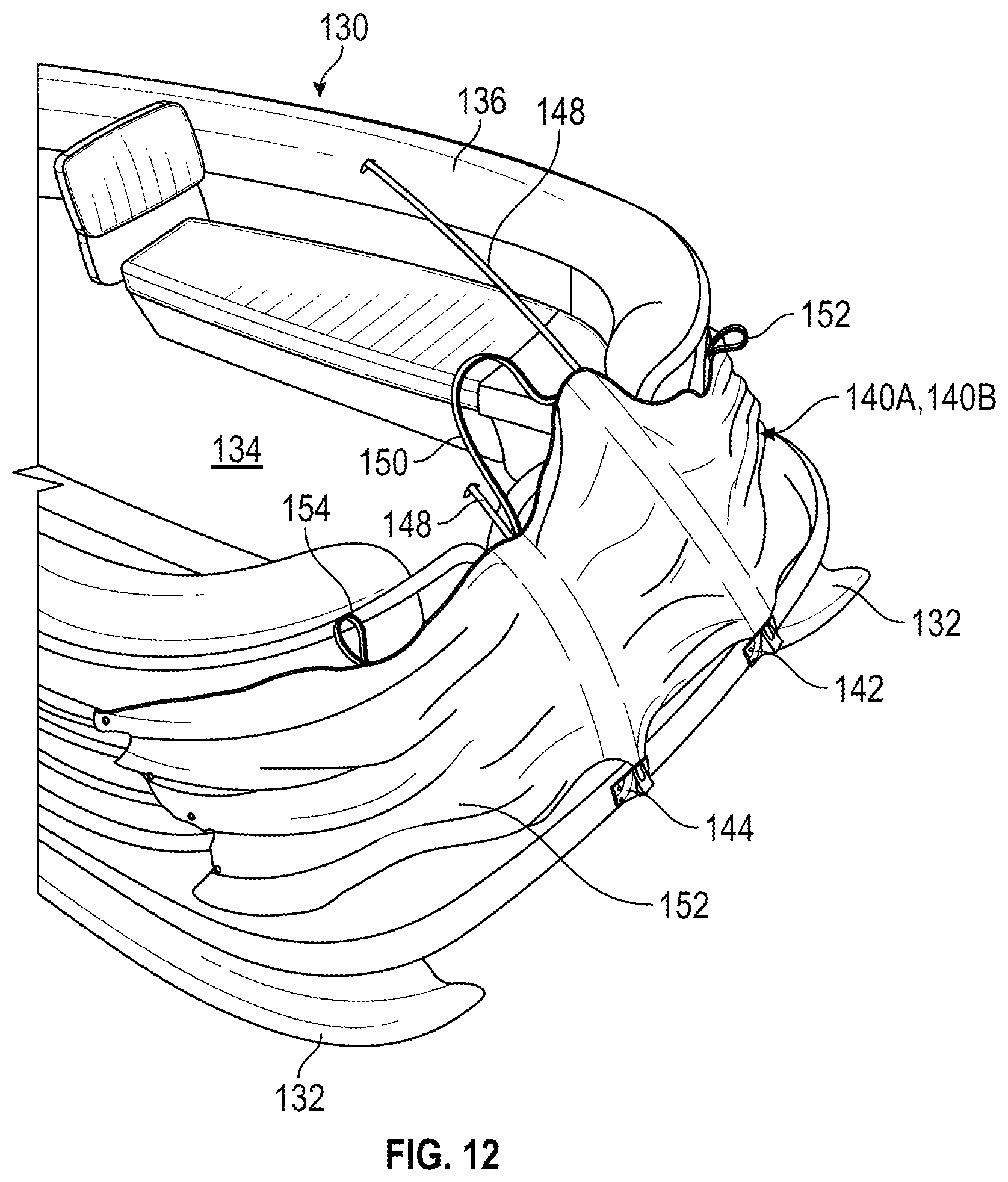 Patent US12304595 Figure 10 – Watercraft cover