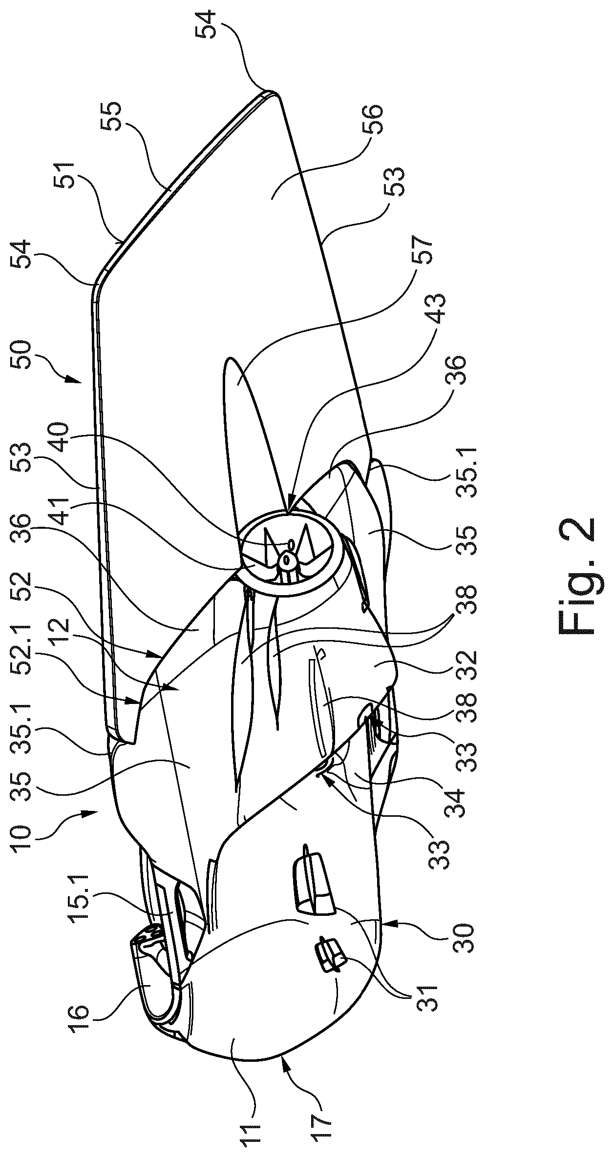 Patent US12304597 Figure 2 – Watercraft