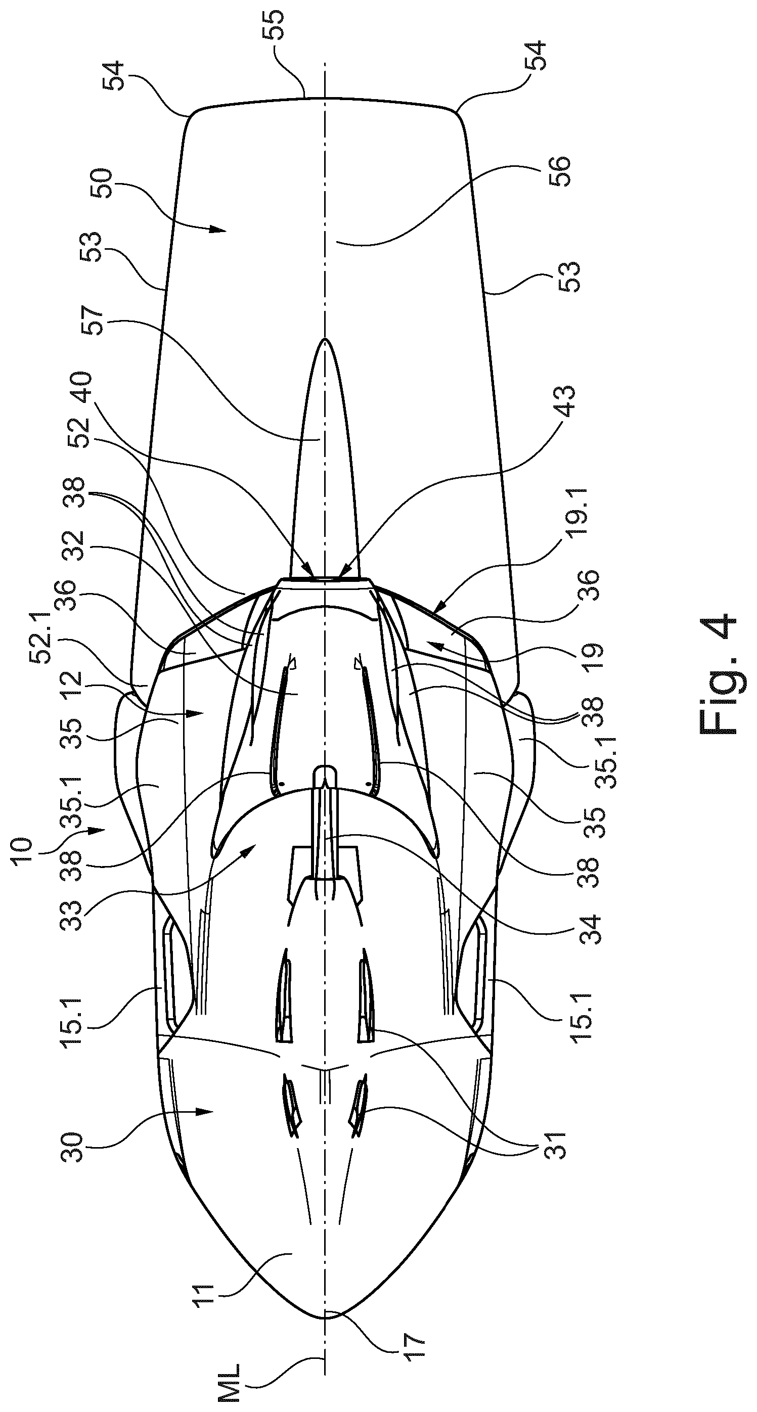 Patent US12304597 Figure 4 – Watercraft