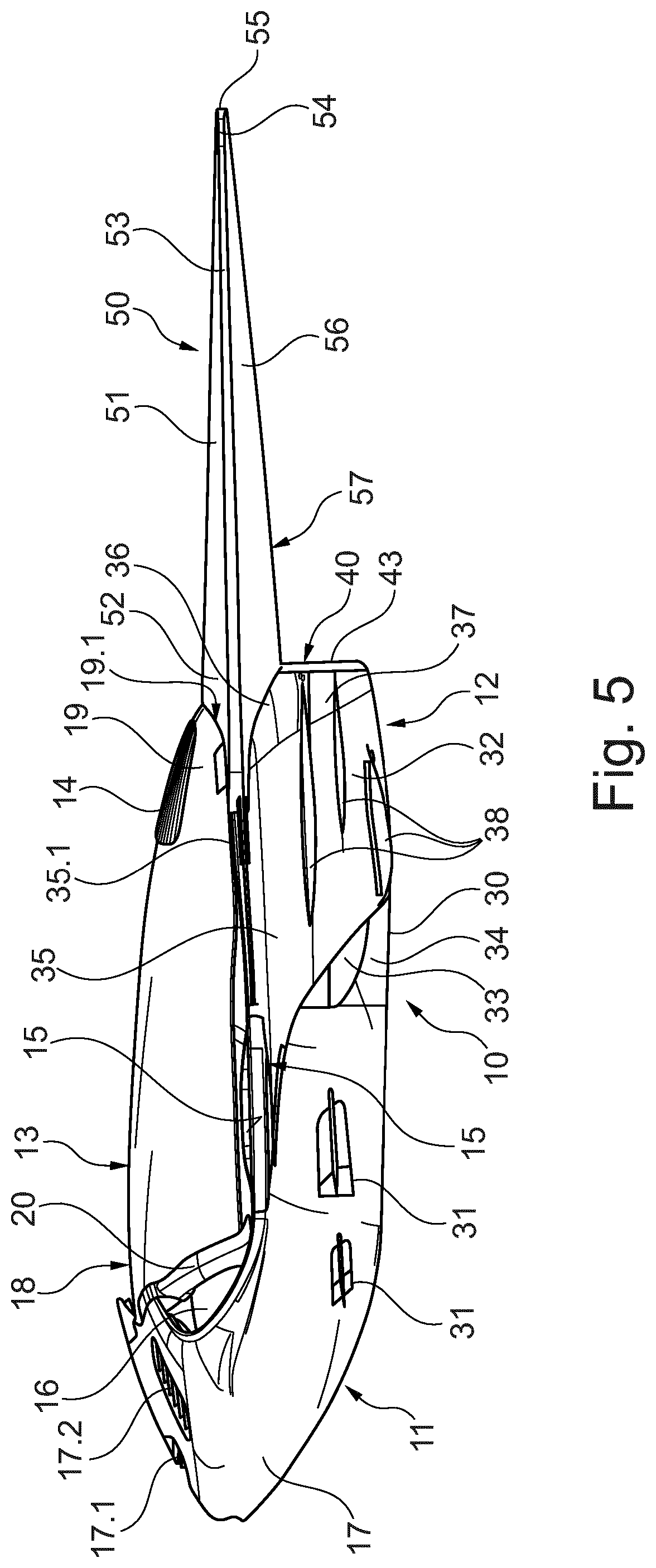 Patent US12304597 Figure 5 – Watercraft