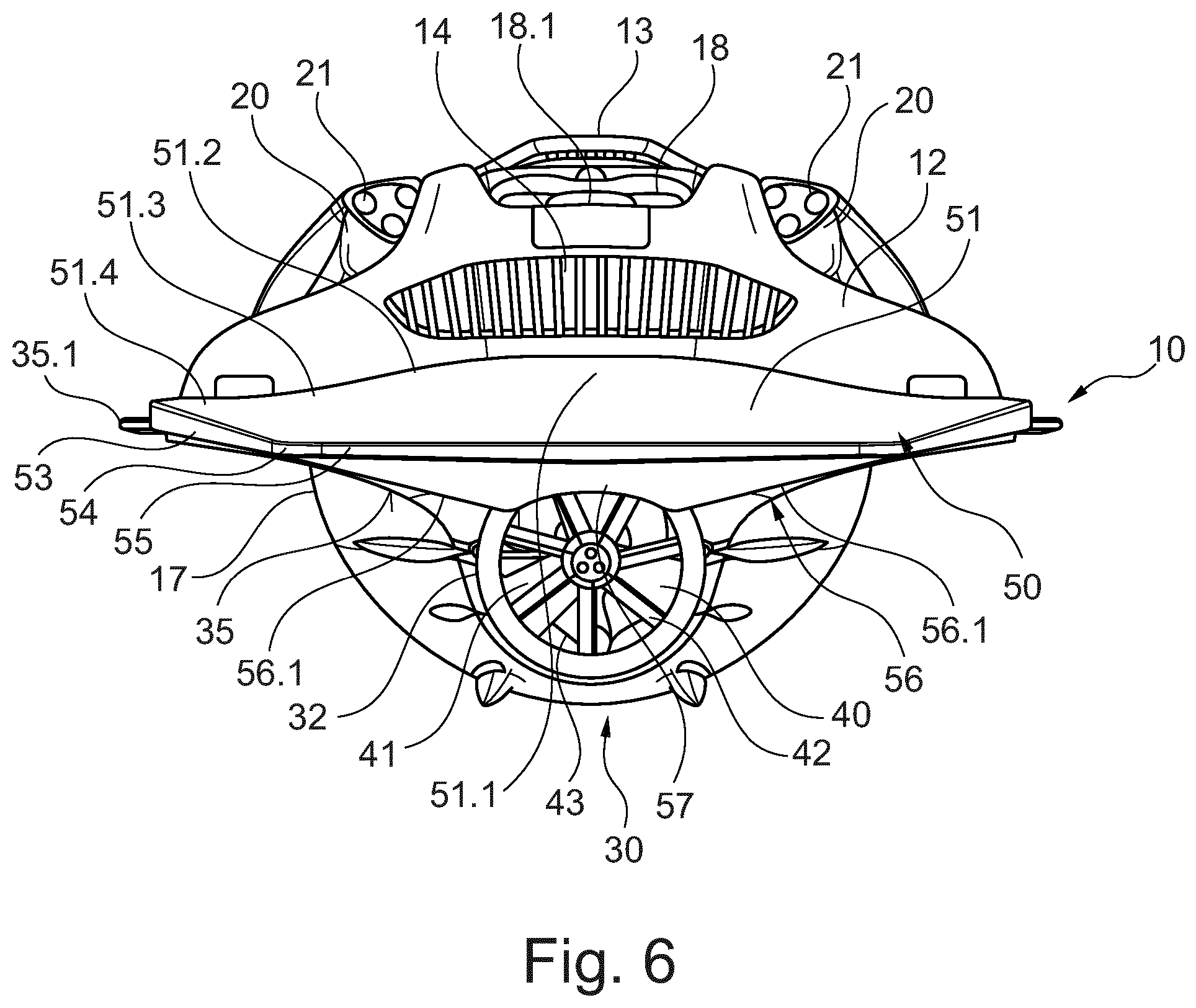 Patent US12304597 Figure 6 – Watercraft