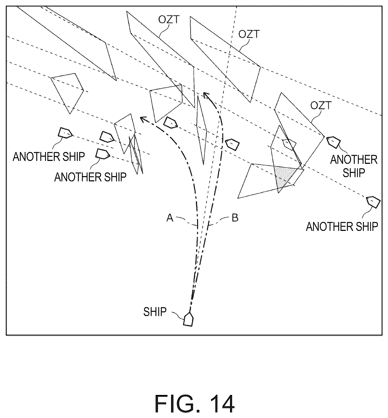 Patent US12304599 Figure 12 – Ship monitoring system, ship monitoring method, and information processing device