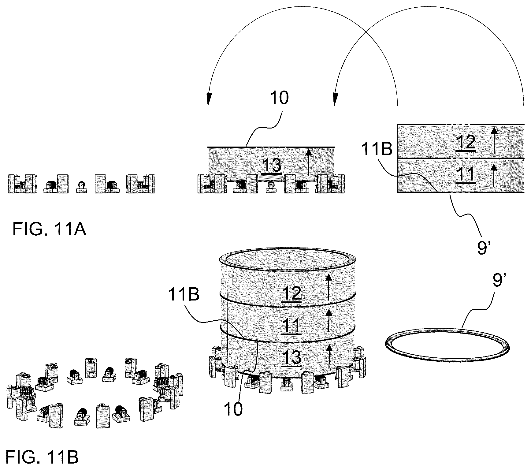 Patent US12304600 Figure 6 – Method of assembling a tubular floating structure and its use