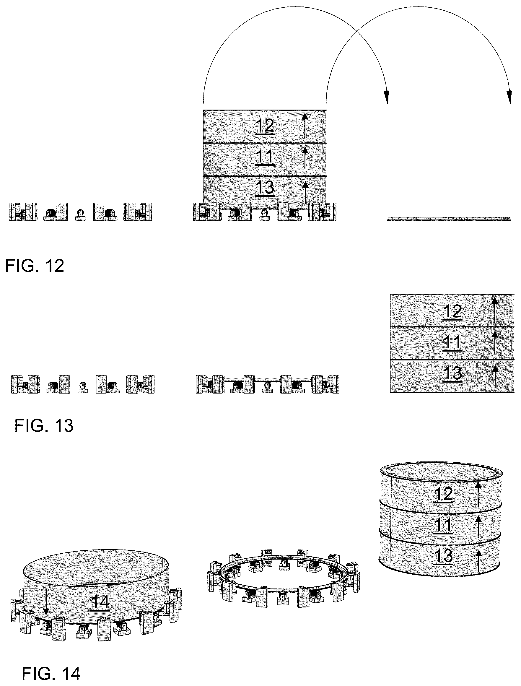 Patent US12304600 Figure 7 – Method of assembling a tubular floating structure and its use