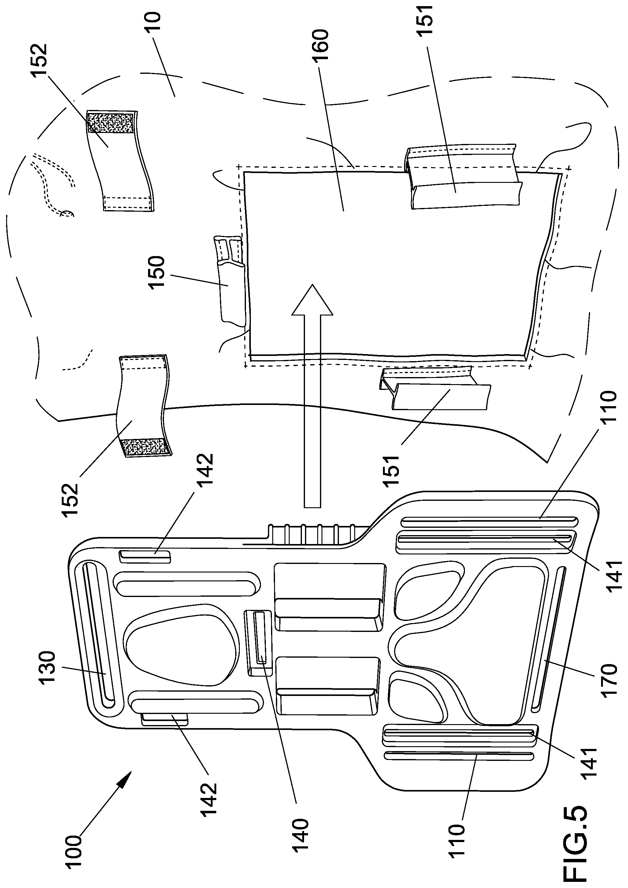 Patent US12304601 Figure 6 – Buoyancy control device for scuba diving