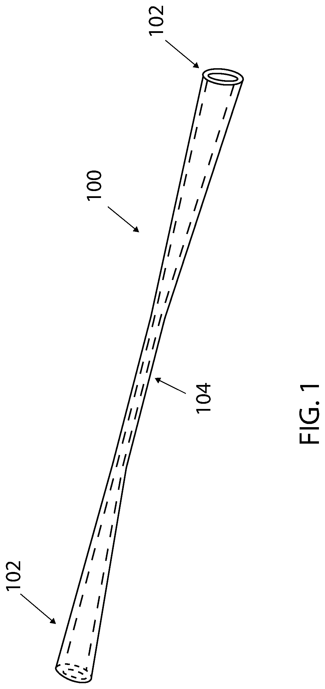 Patent US12304604 — Stiff hollow rod for use to propel watercraft — Figure 1