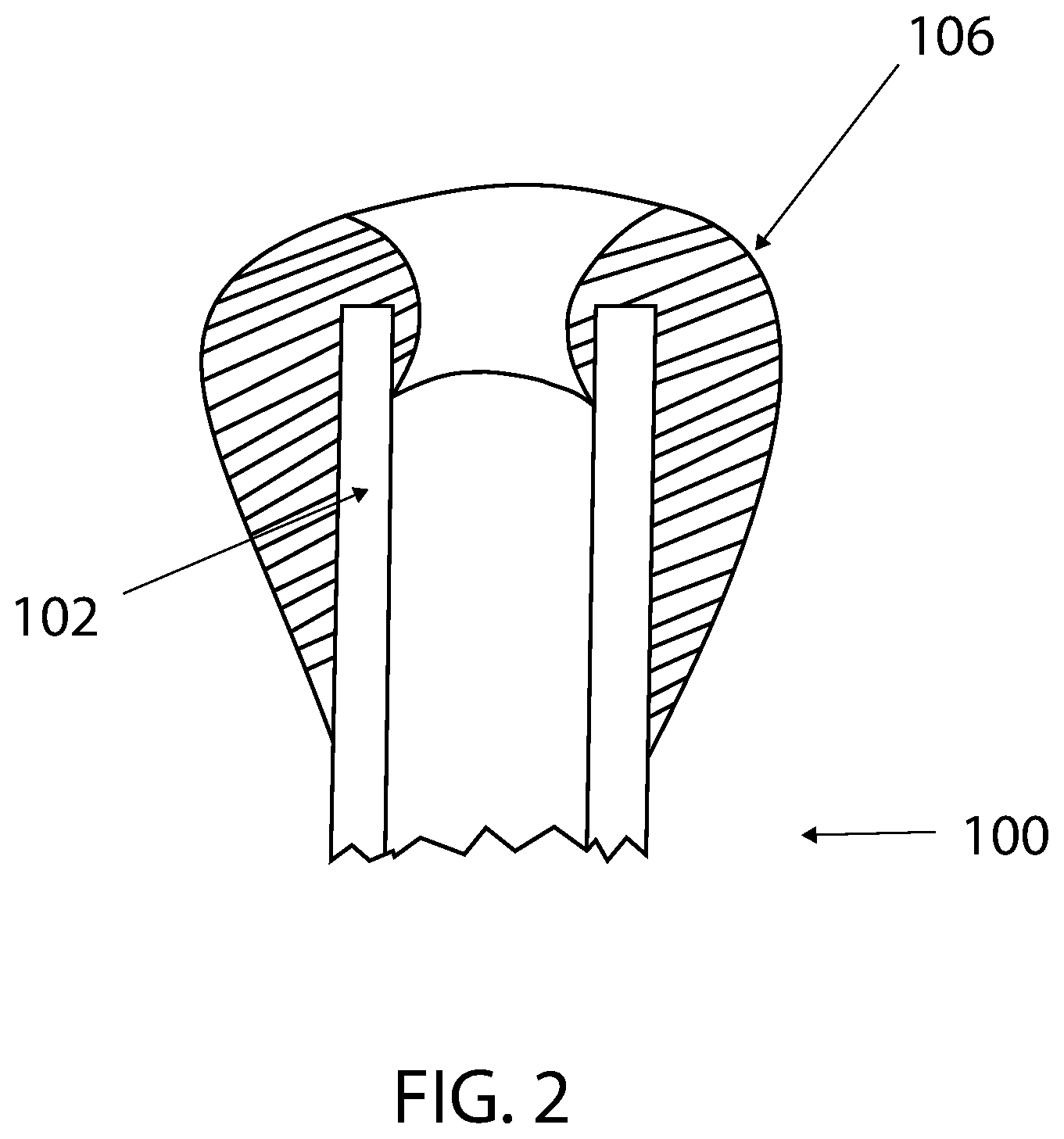 Patent US12304604 Figure 2 – Stiff hollow rod for use to propel watercraft