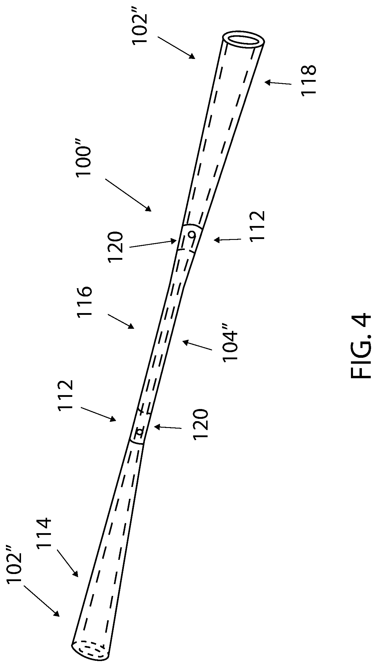Patent US12304604 Figure 4 – Stiff hollow rod for use to propel watercraft
