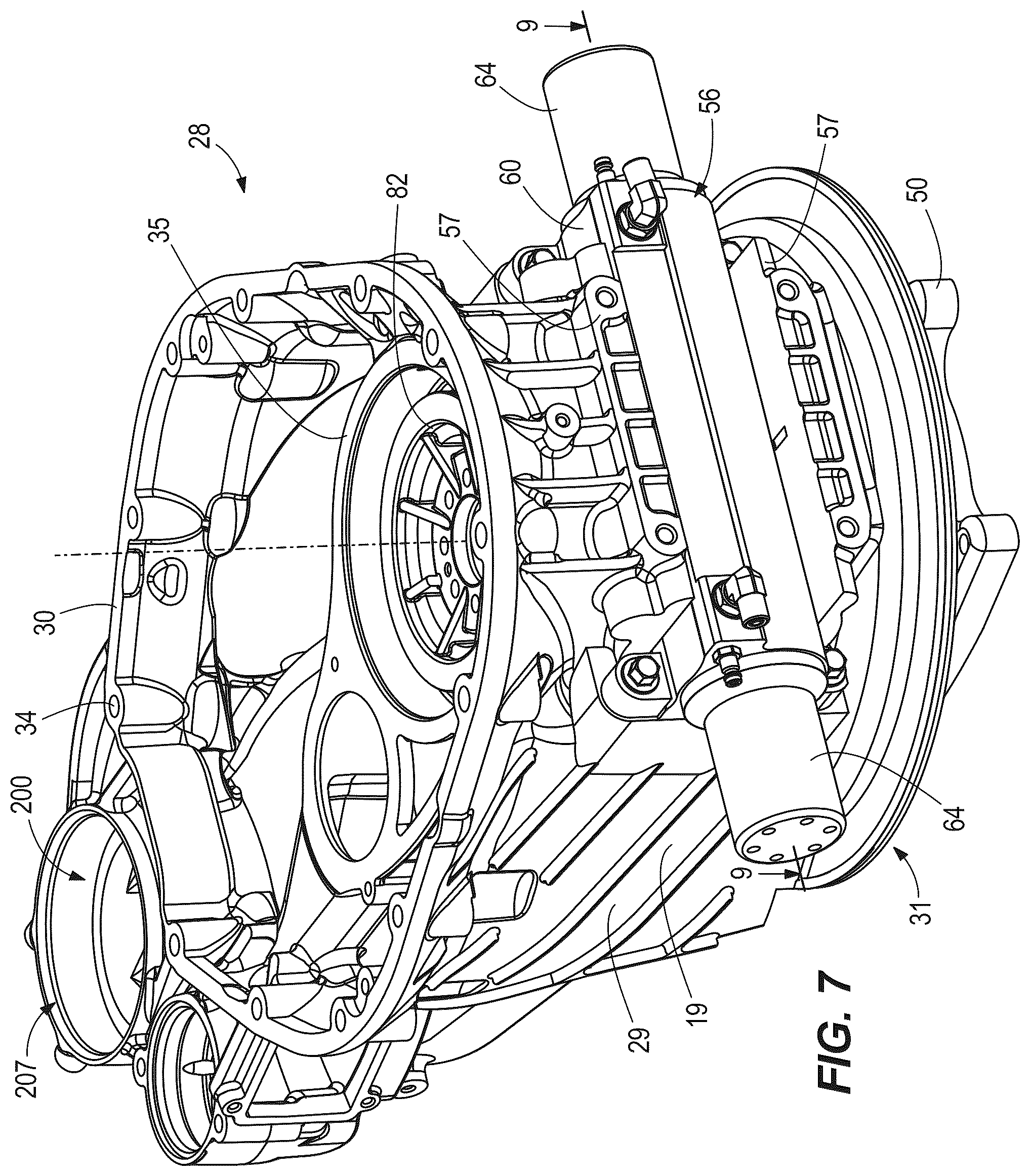 Patent US12304607 Figure 6 – Marine drives having steerable gearcase