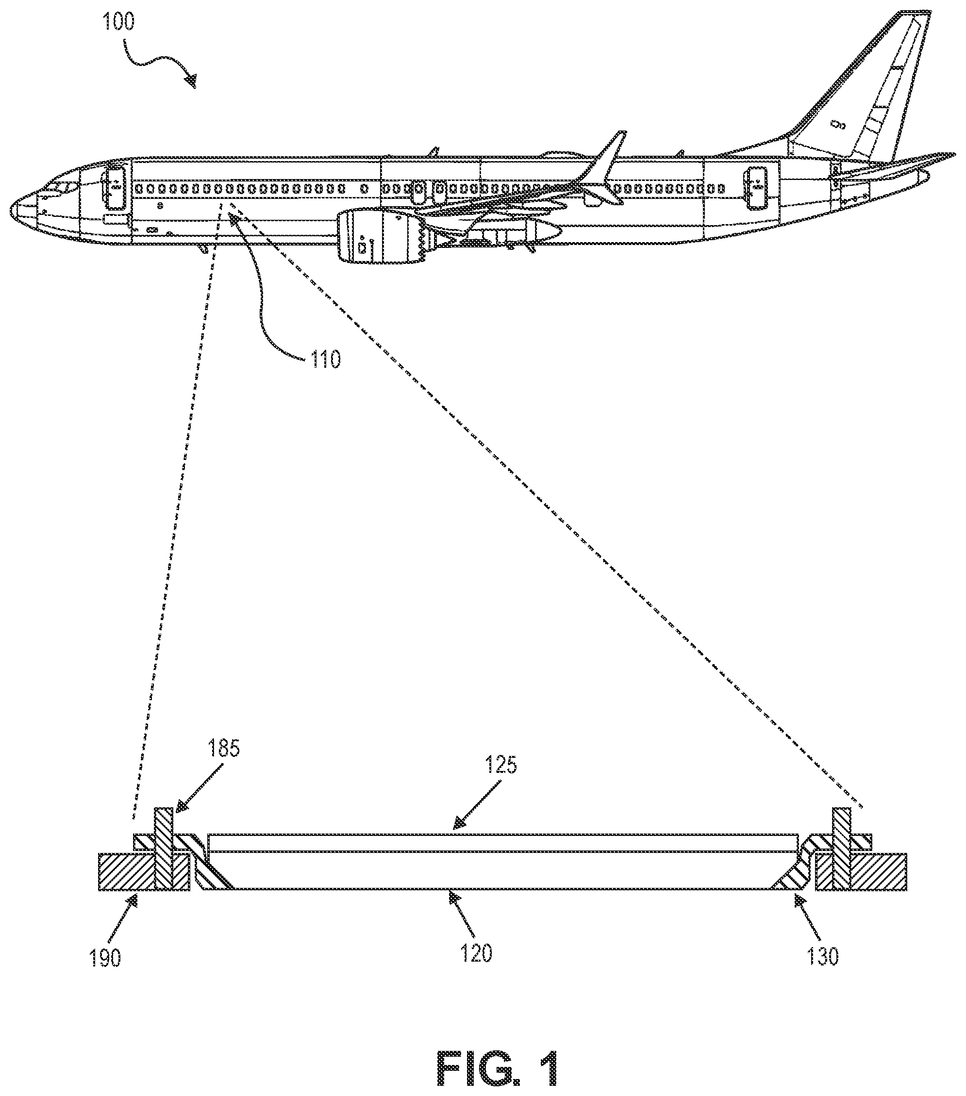 Patent US12304613 Figure 1 – One piece multifunctional nanolaminated composite window panel