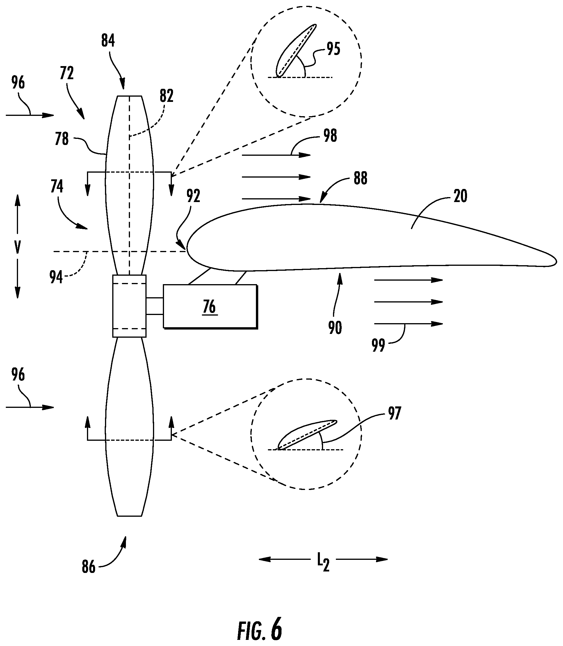 Patent US12304615 Figure 5 – Aircraft engine