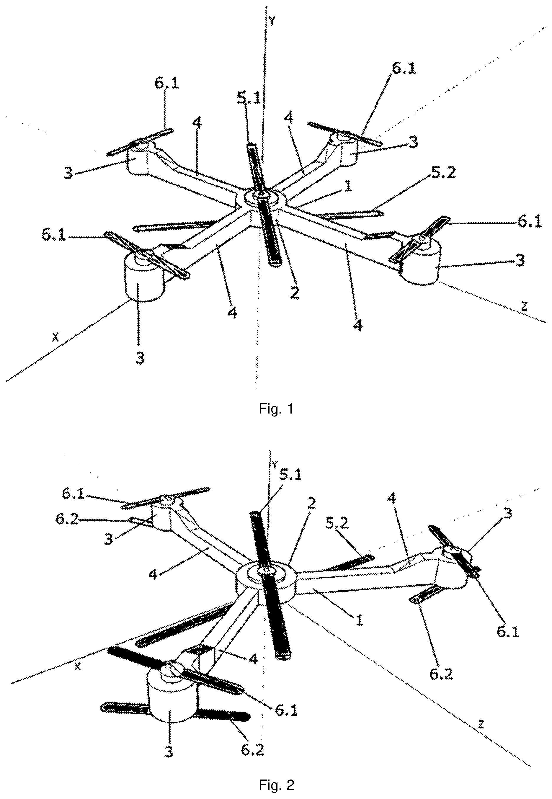 Patent US12304616 Figure 1 – Aircraft thrust control system