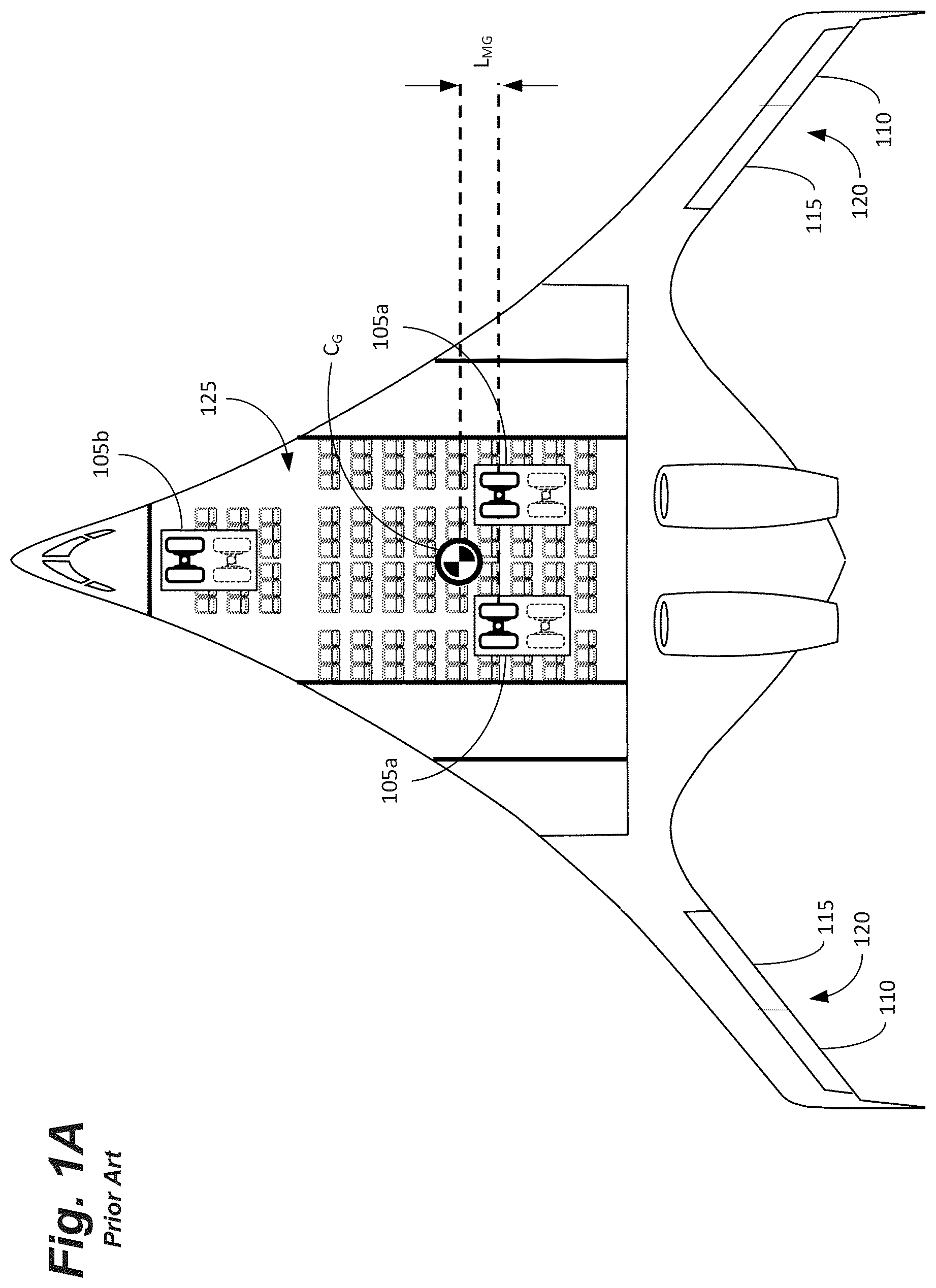 Patent US12304620 Figure 1 – Tilting landing gear systems and methods
